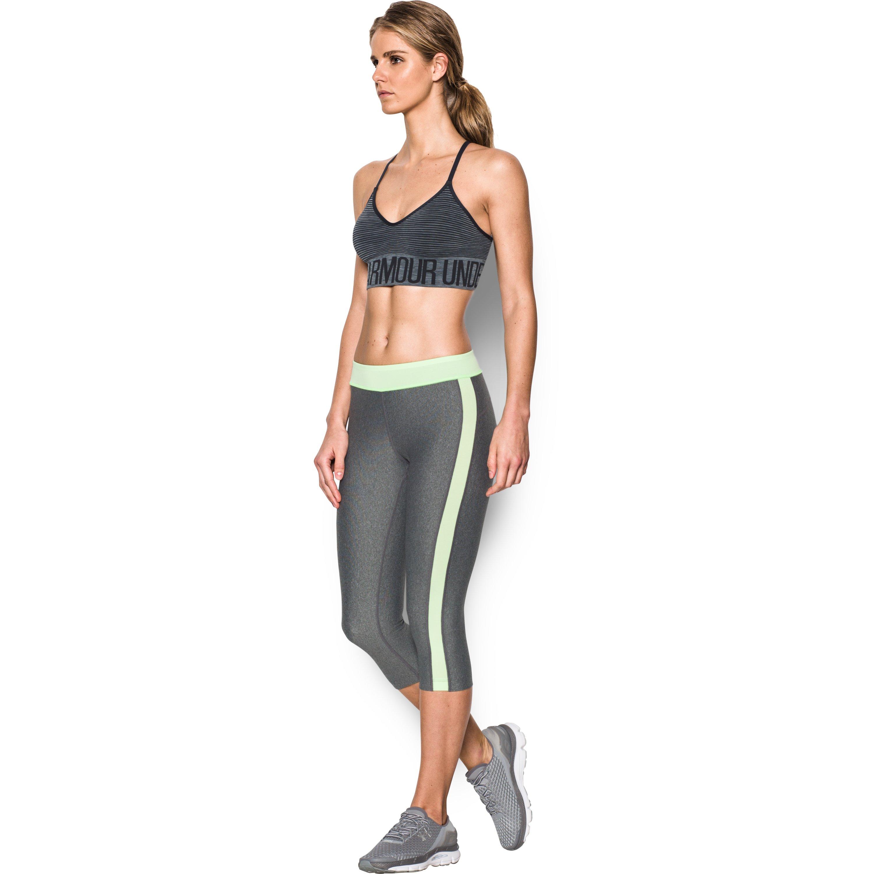 Under Armour Womens Seamless Feeder Stripe Bra Under Armour Apparel 1275567