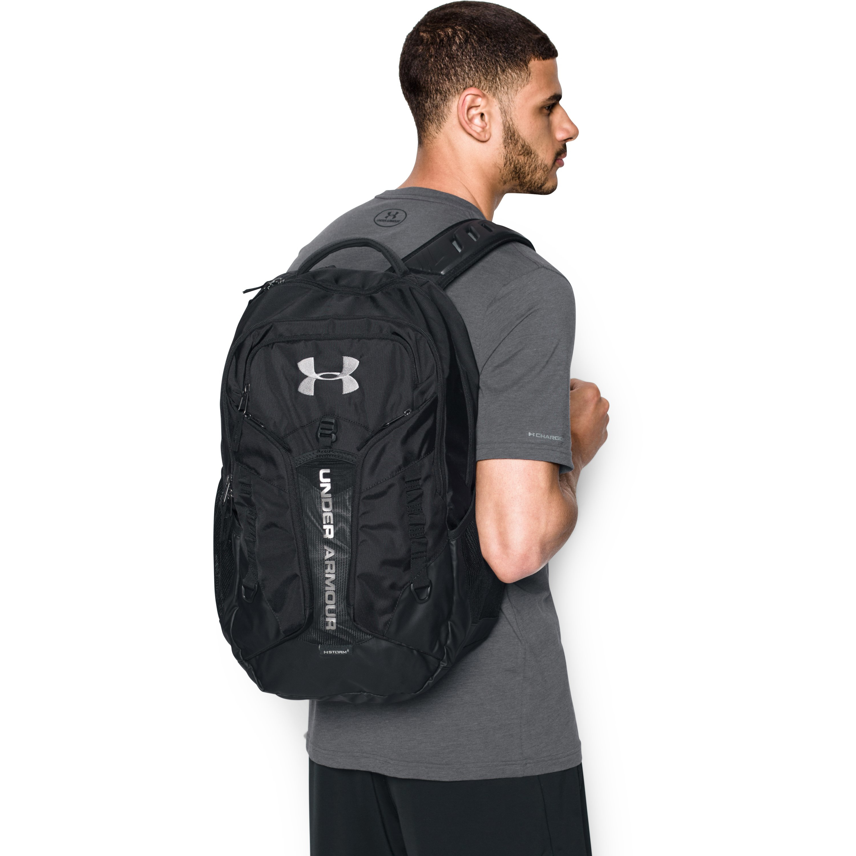 Under Armour Synthetic Ua Storm Contender Backpack in Gray for Men | Lyst