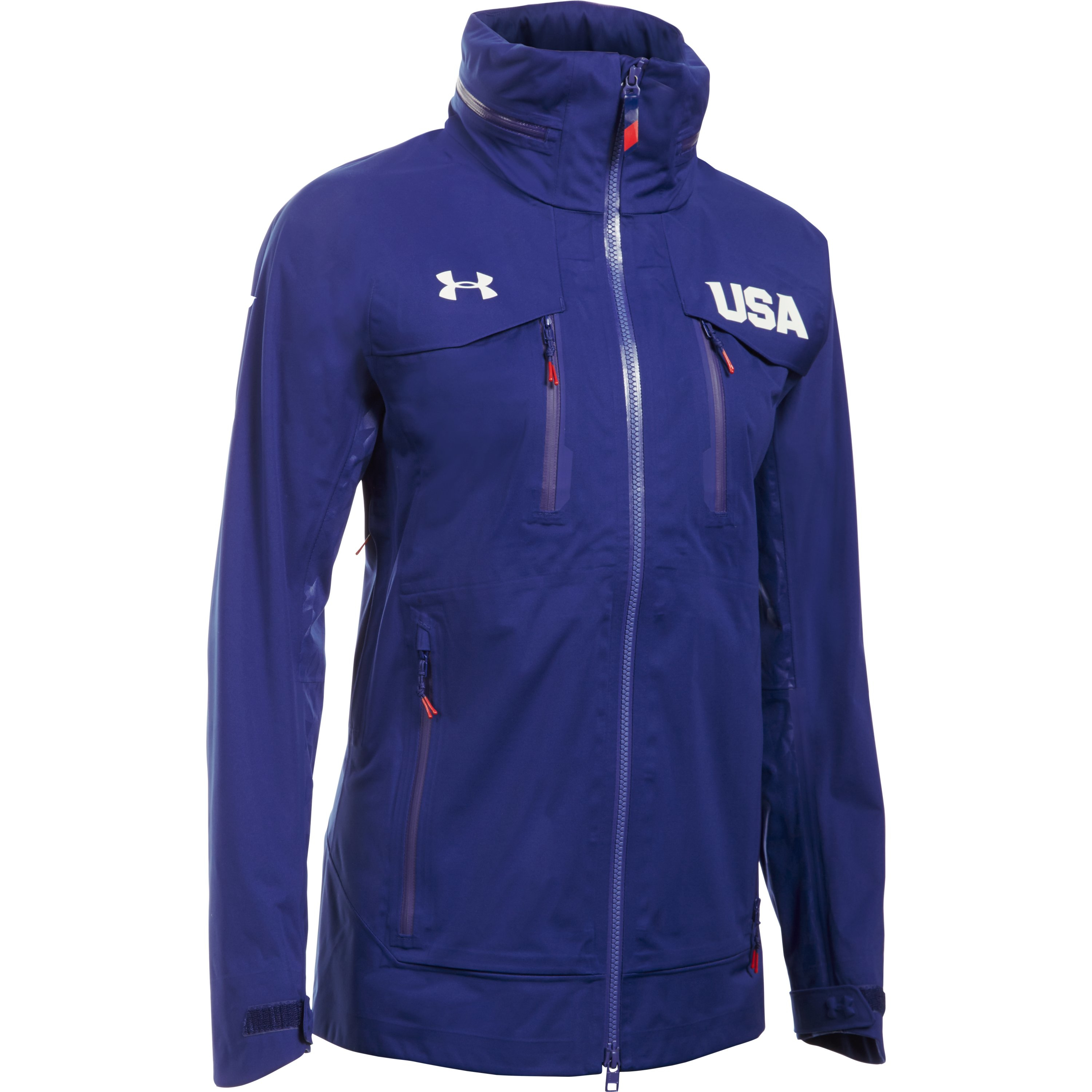 blue under armour jacket