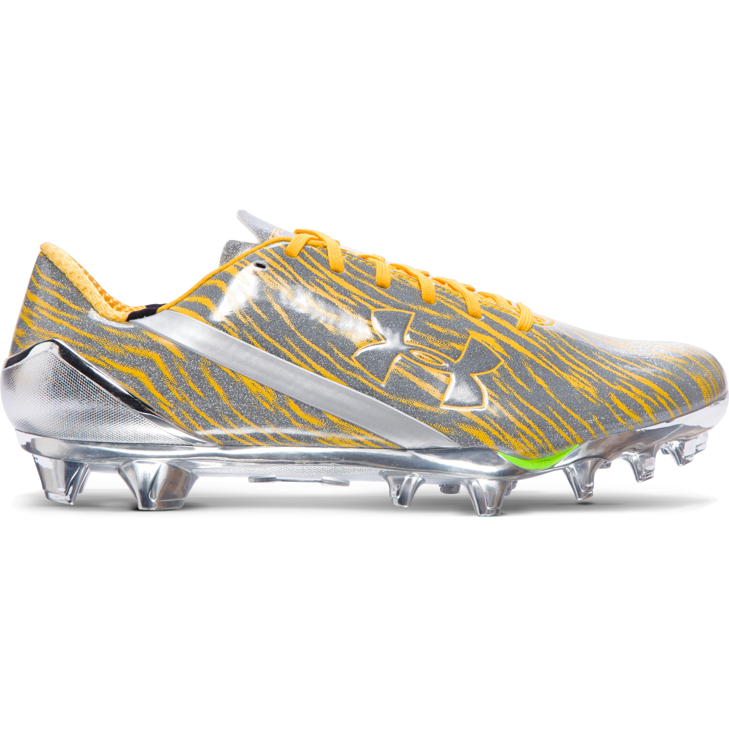 Under Armour Men's Ua Spotlight Football Cleats in Metallic for Men | Lyst