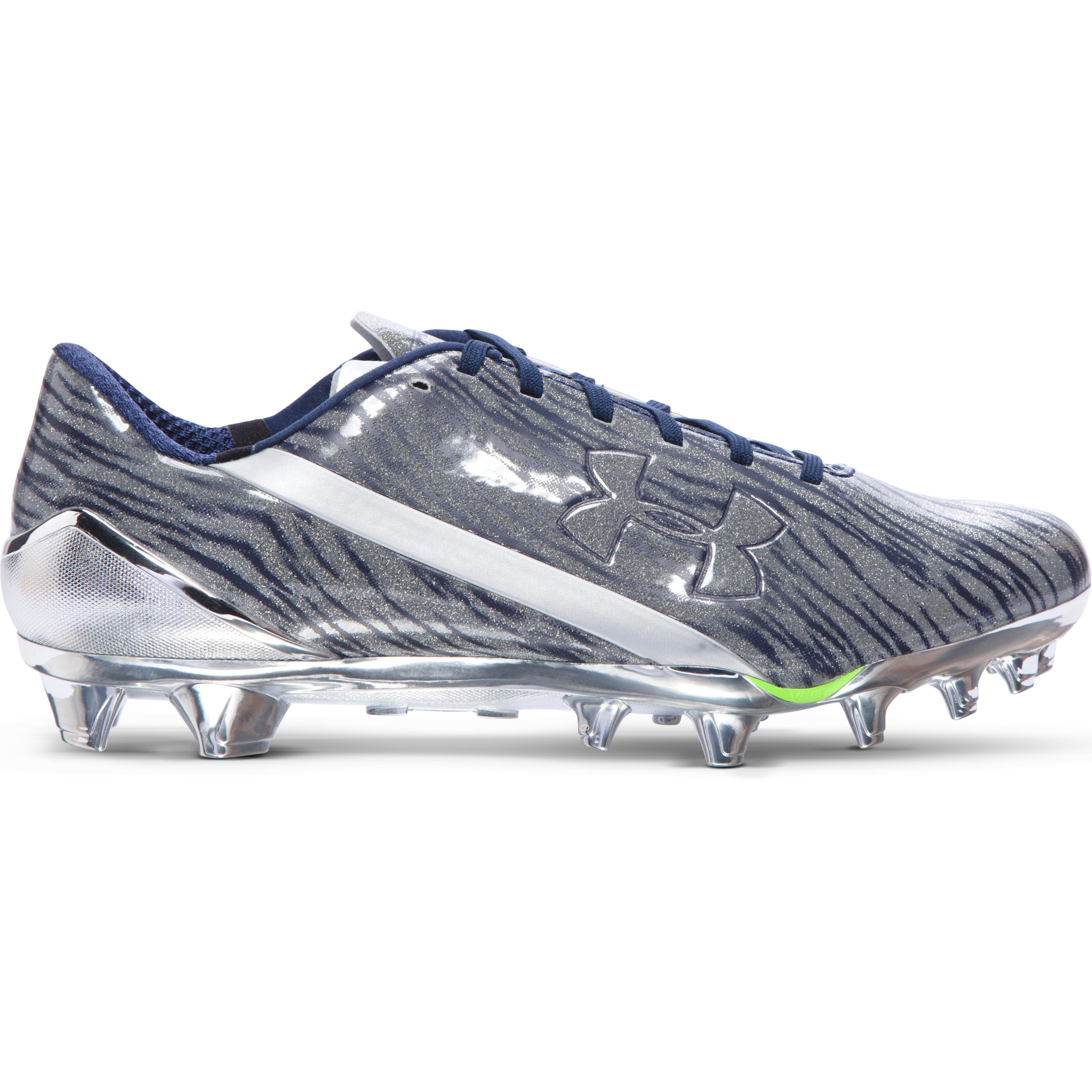 Under armour Men's Ua Spotlight Football Cleats in Metallic for Men - Save 53% | Lyst