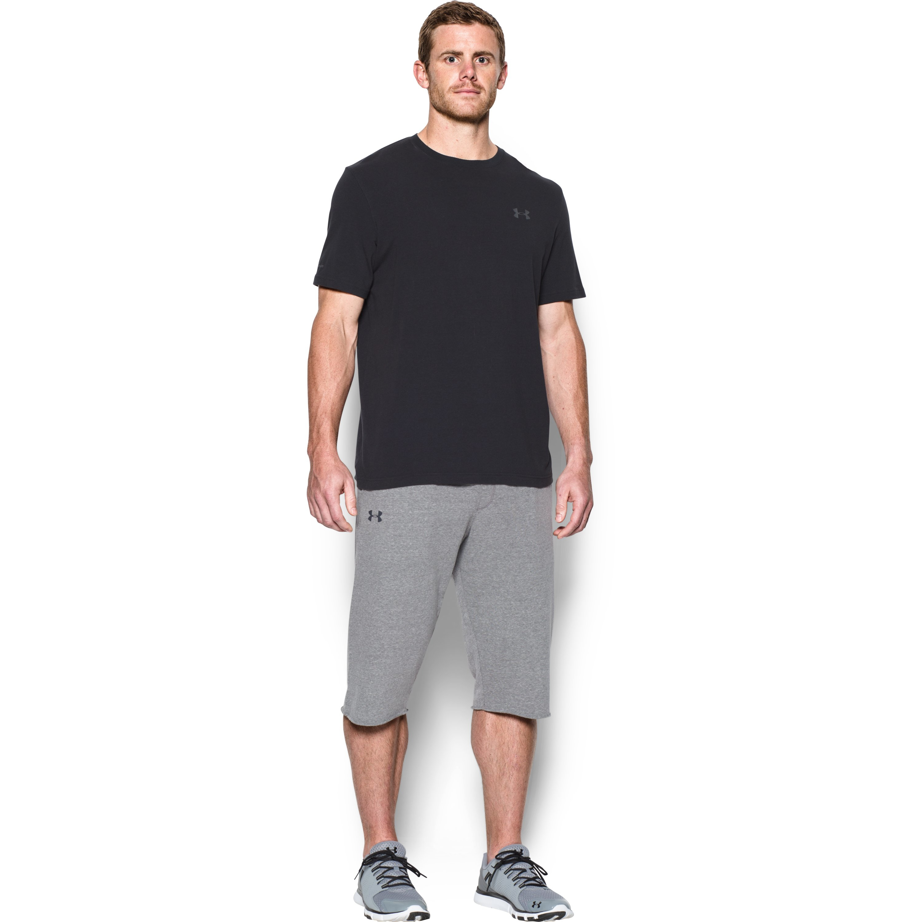 under armour cut off shorts