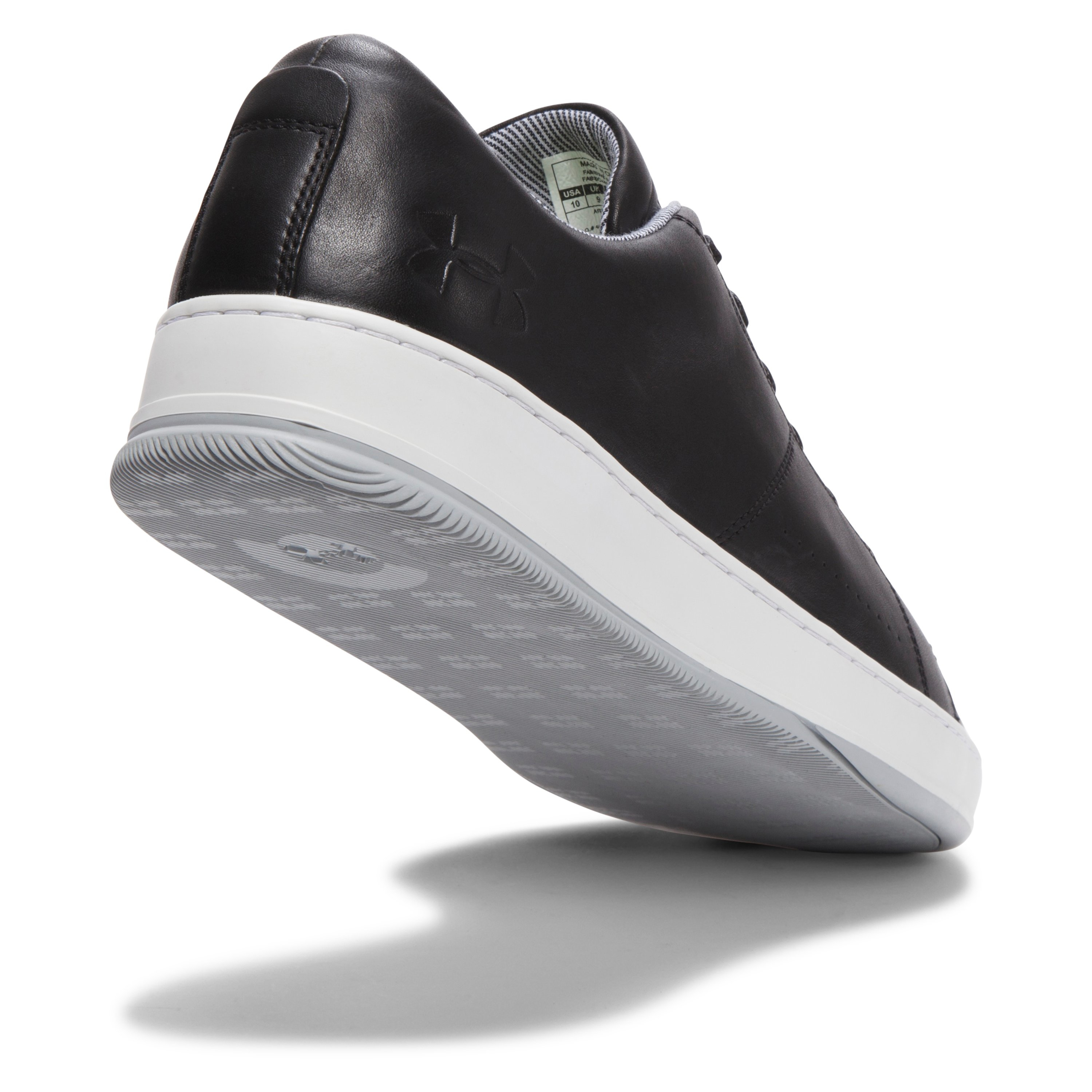 white leather under armour shoes