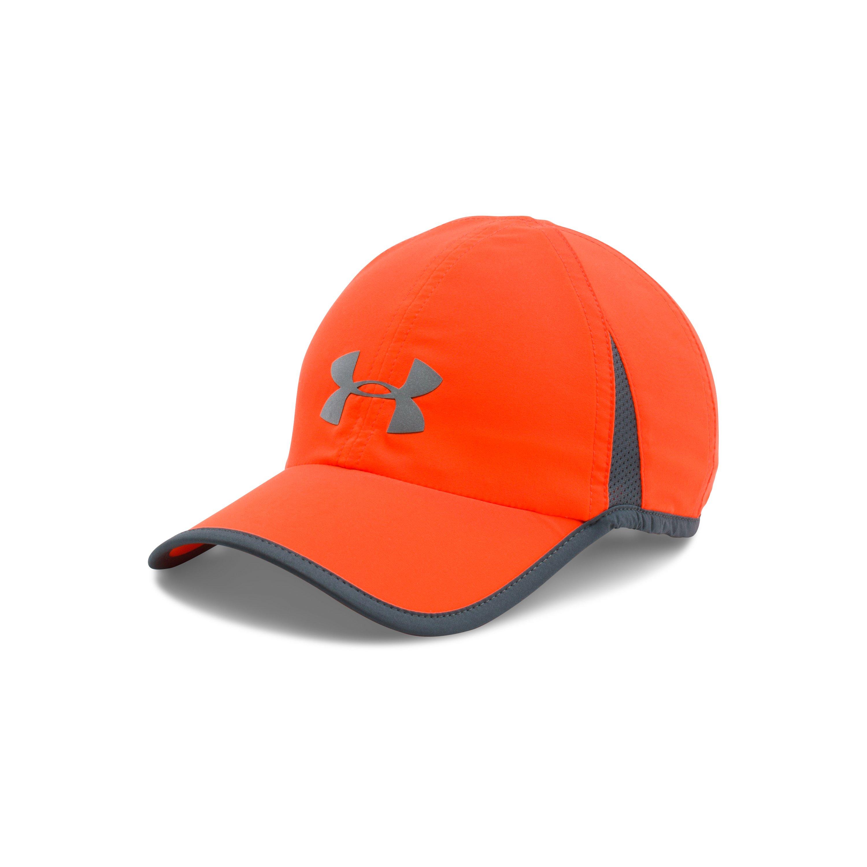 Ua Shadow 4.0 Run Cap in Orange 