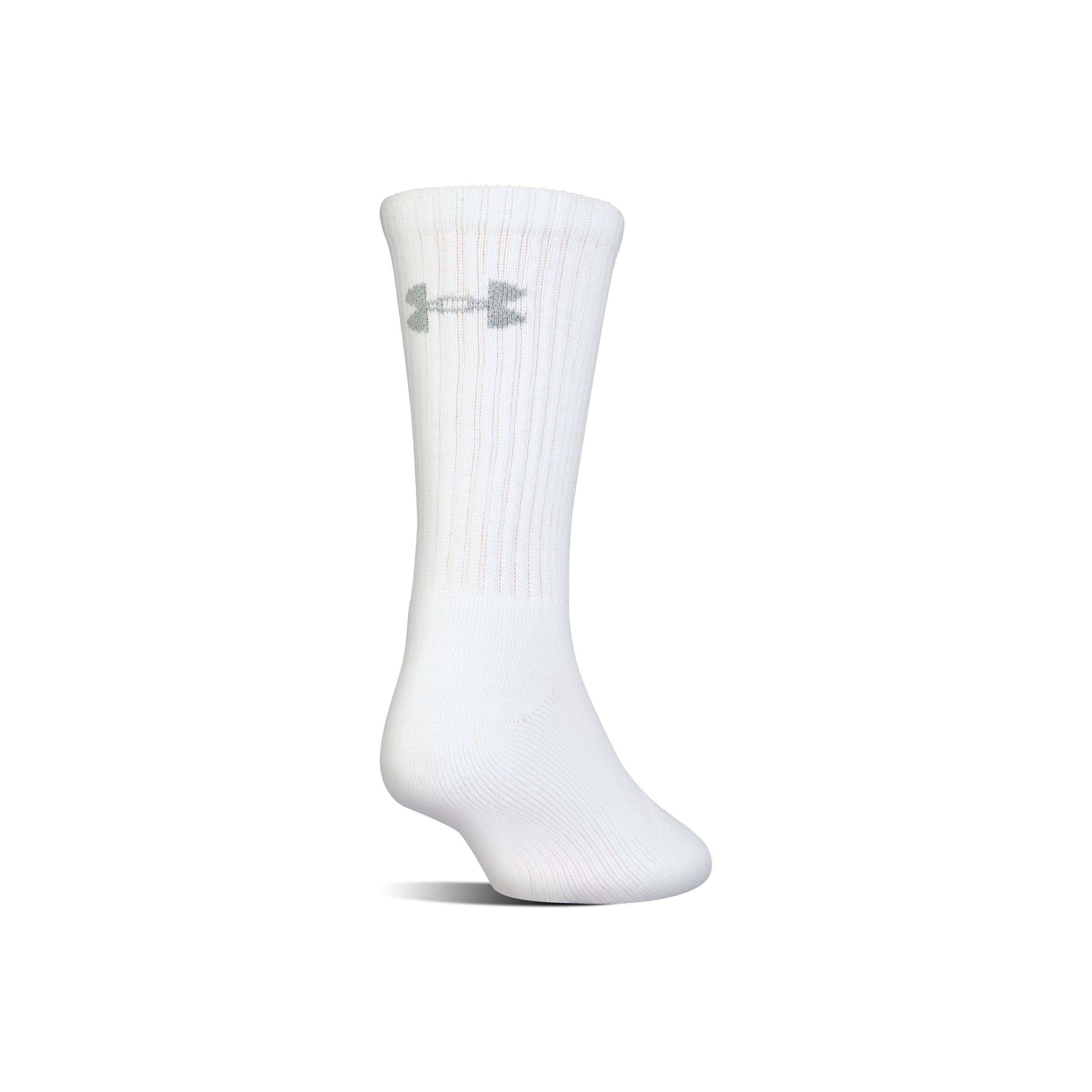under armour charged cotton crew socks