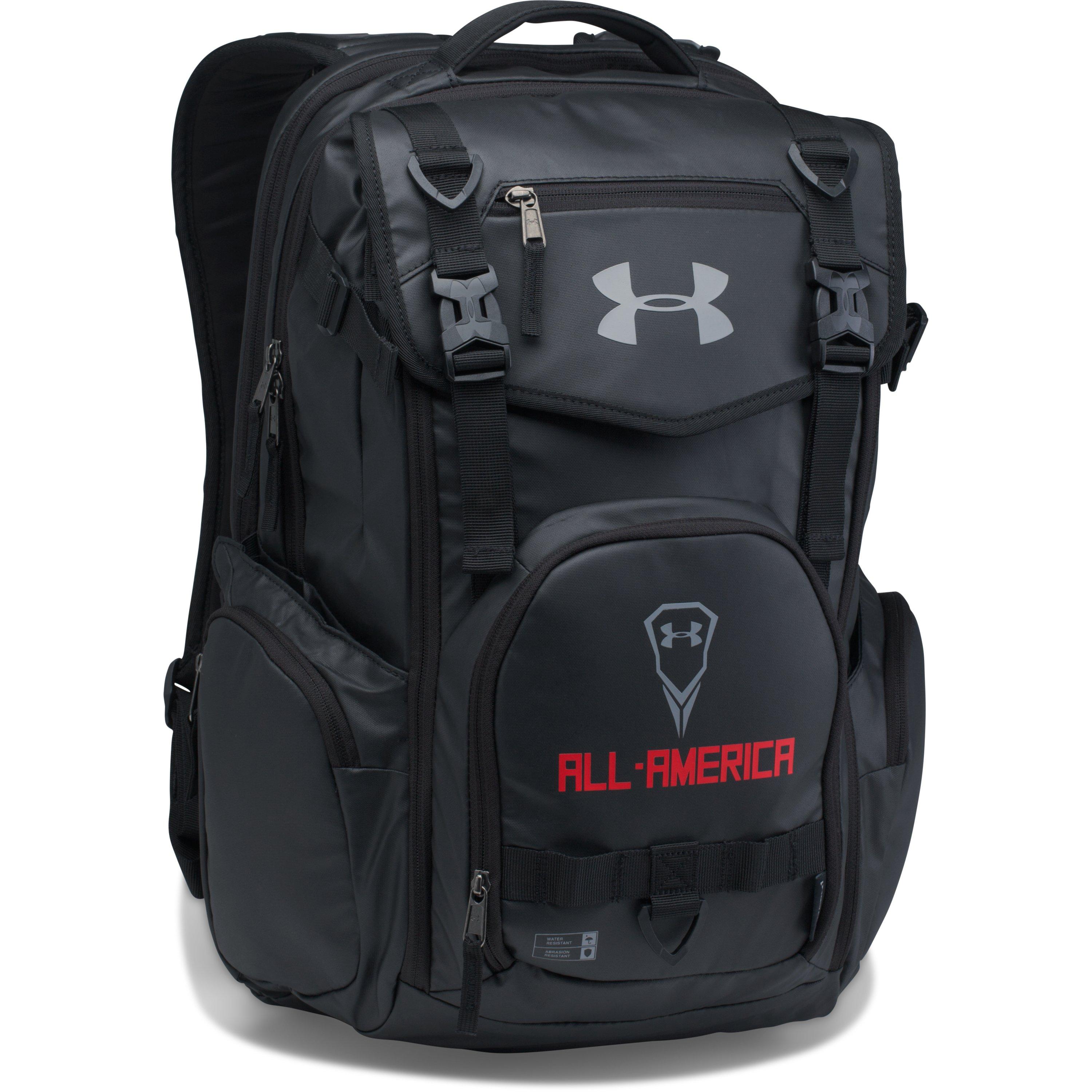 Under Armour Ua All-america Lacrosse Backpack in Black | Lyst