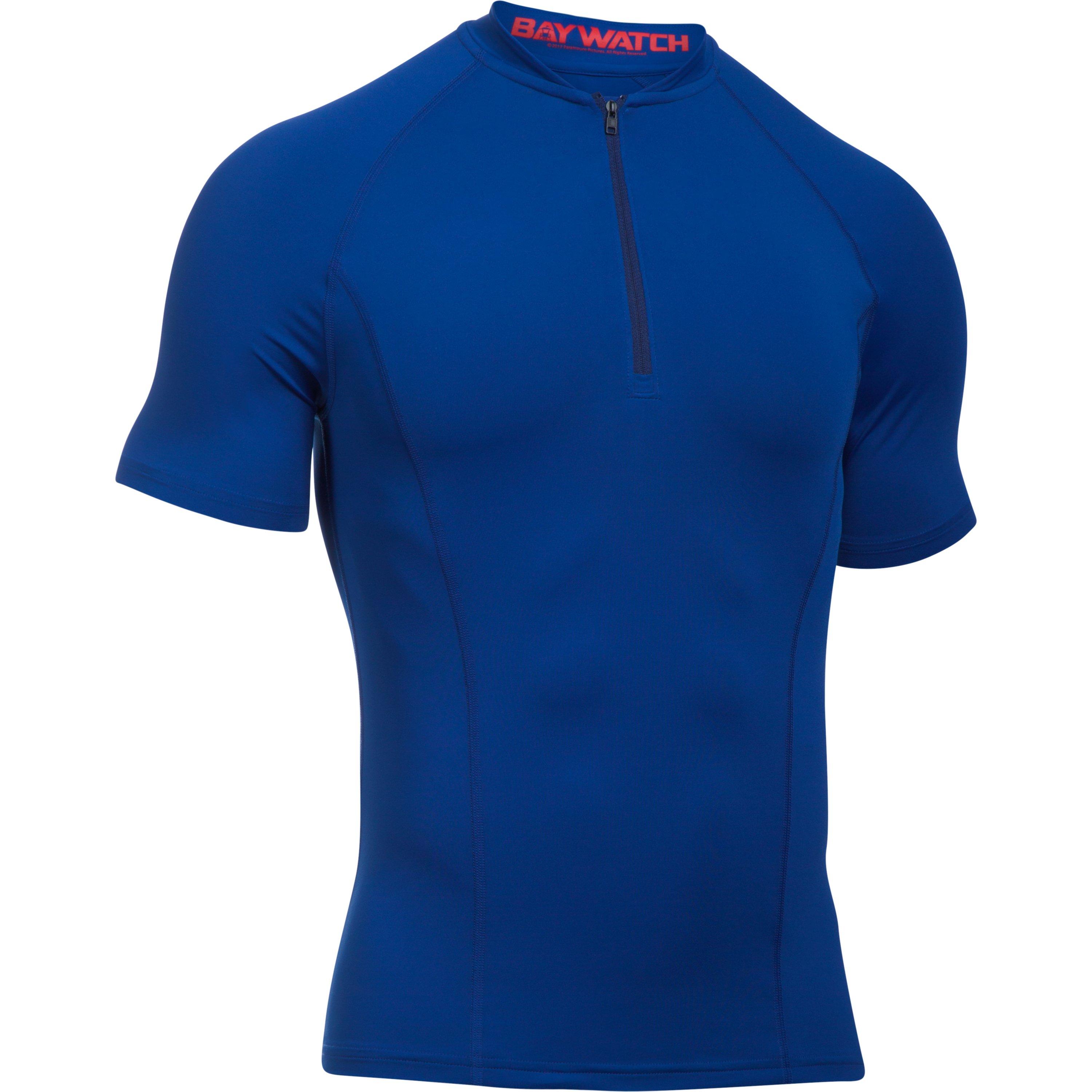 Under Armour Synthetic Men's Baywatch Ua 1⁄2 Zip Rashguard in Blue for ...