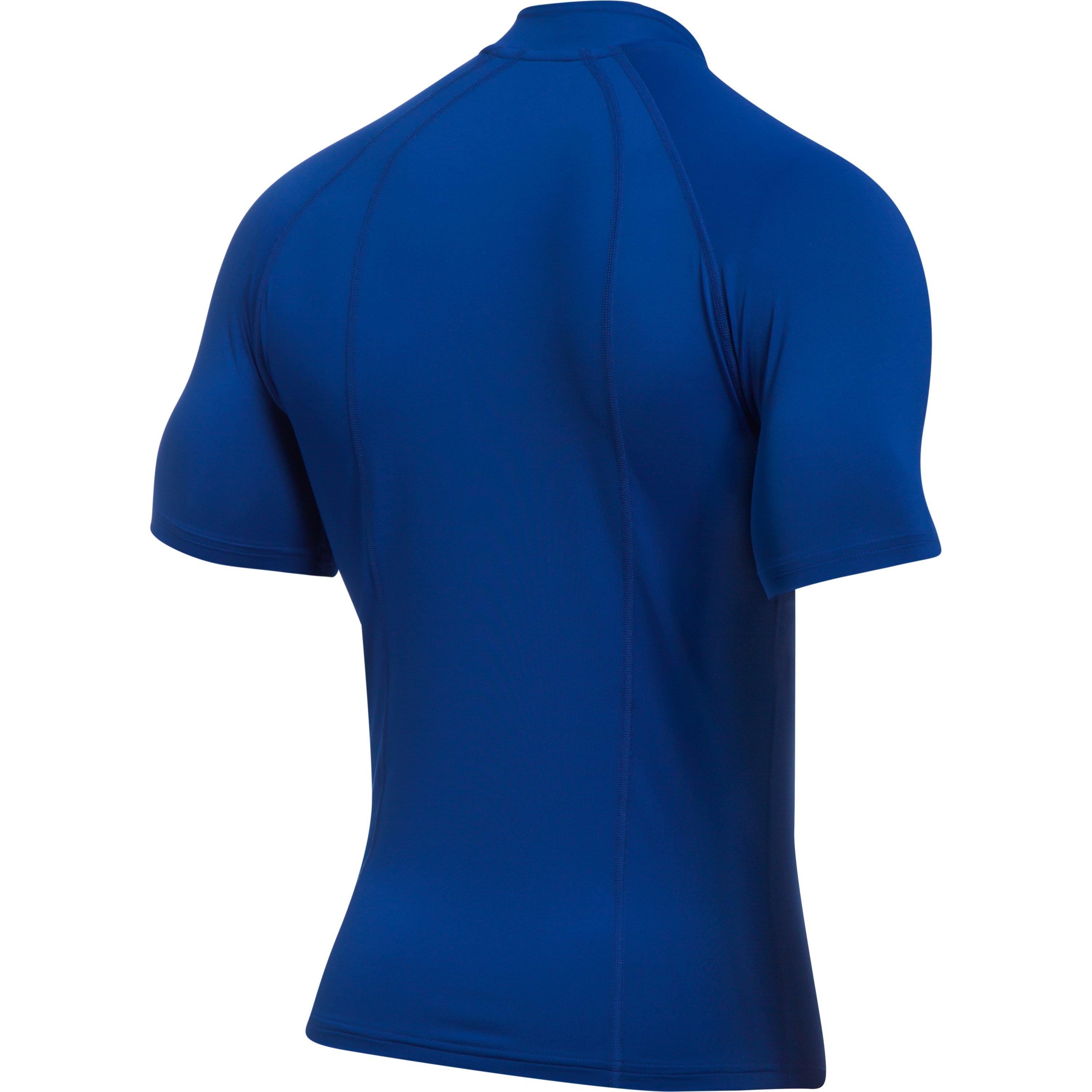 Under Armour Synthetic Men's Baywatch Ua 1⁄2 Zip Rashguard in Blue for Men  - Lyst