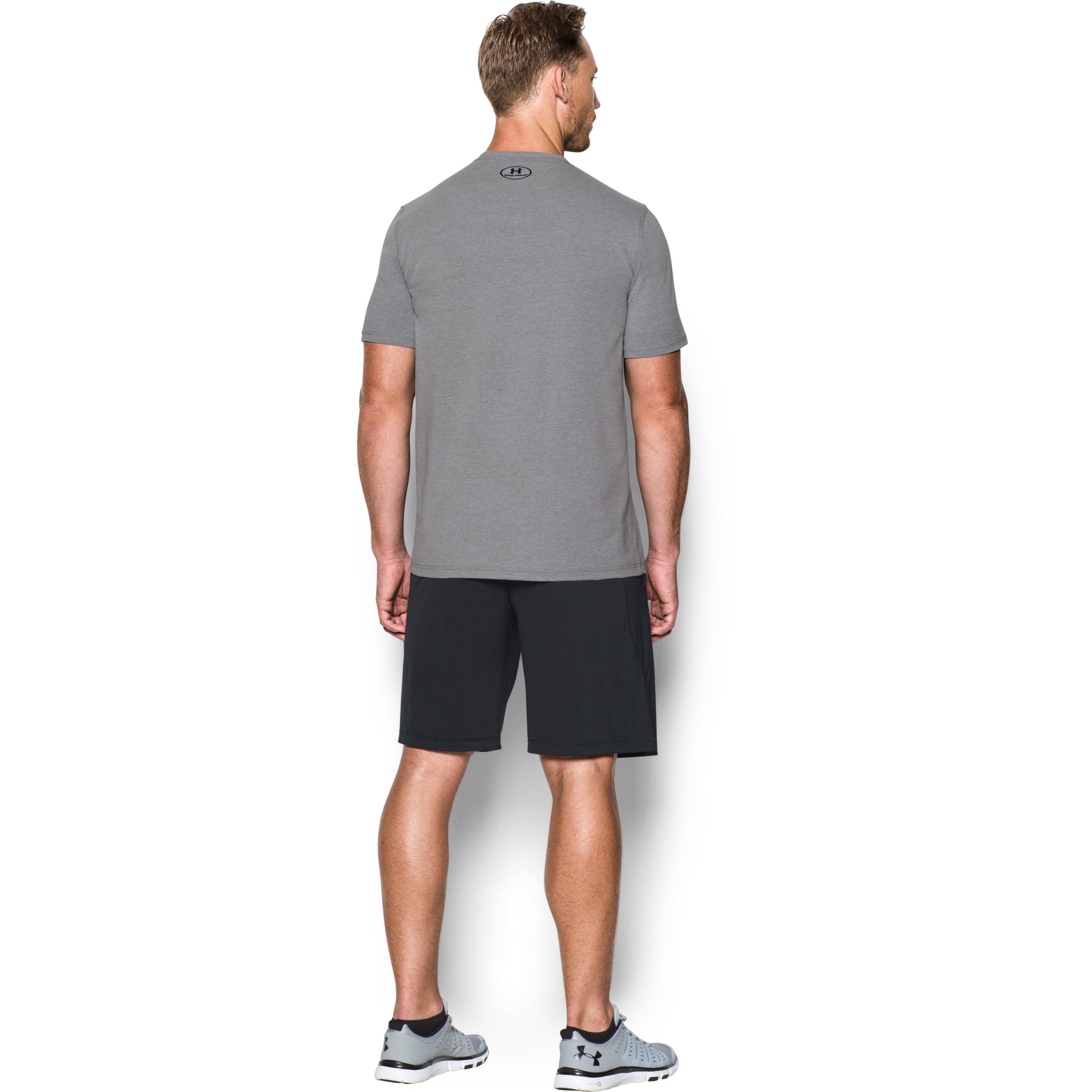 Under Armour Men's Ua X Project Rock Humble Hungry T-shirt in Gray for Men  | Lyst