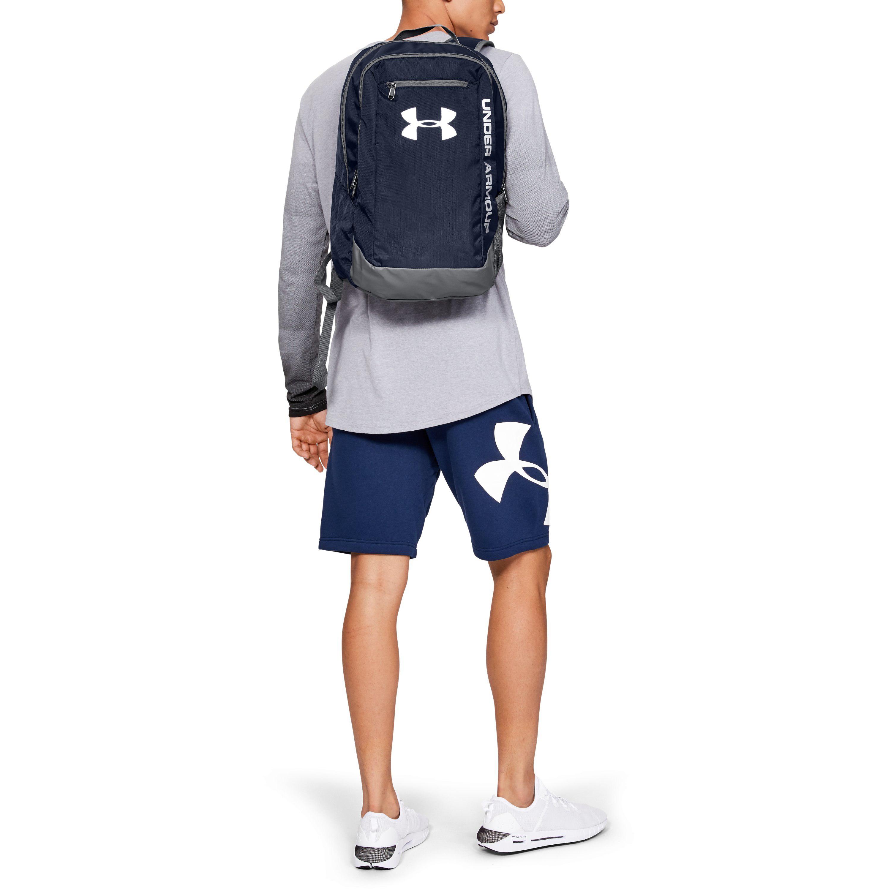 under armour hustle ldwr men's backpack