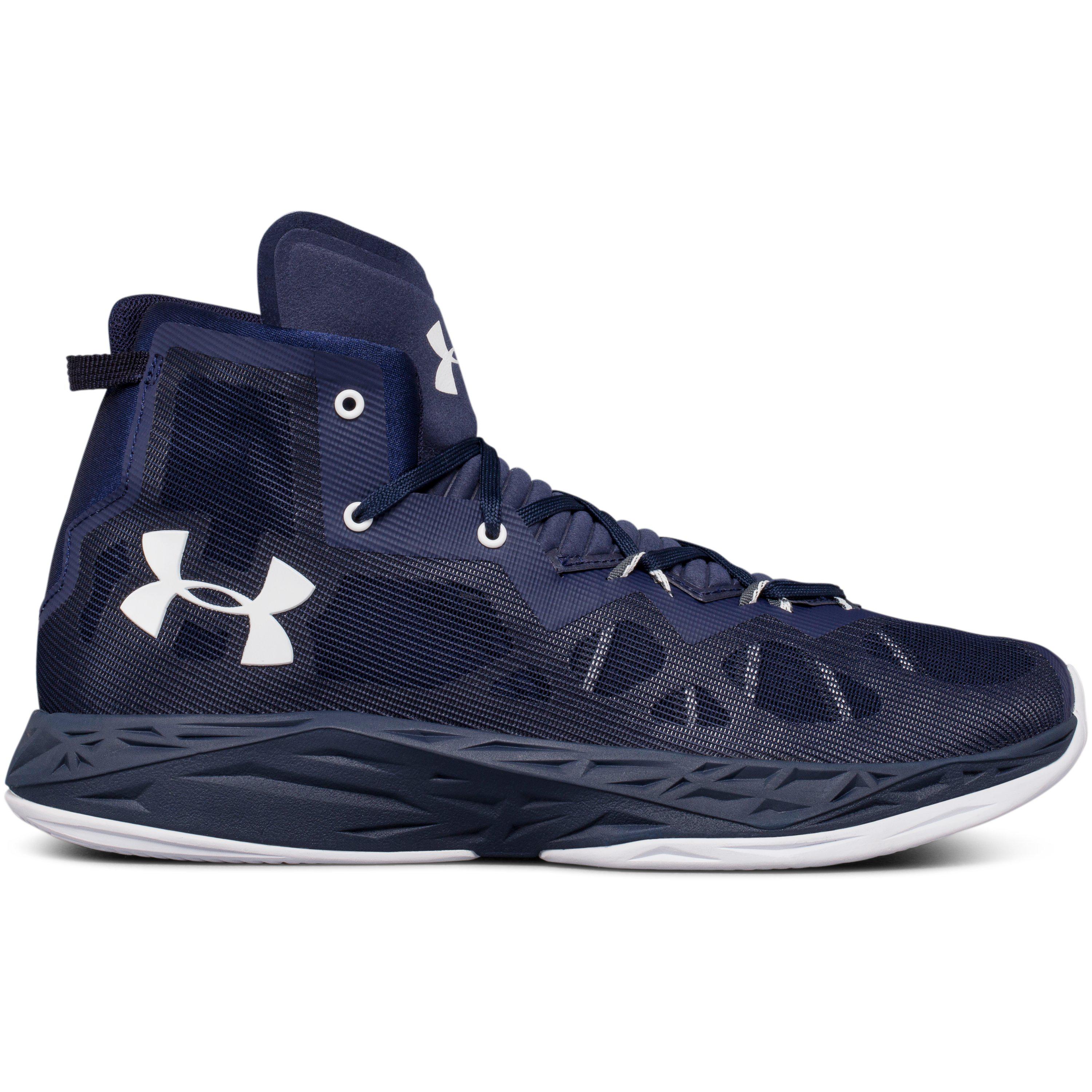 Under Armour Men's Ua Lightning 4 Basketball Shoes in Midnight Navy ...