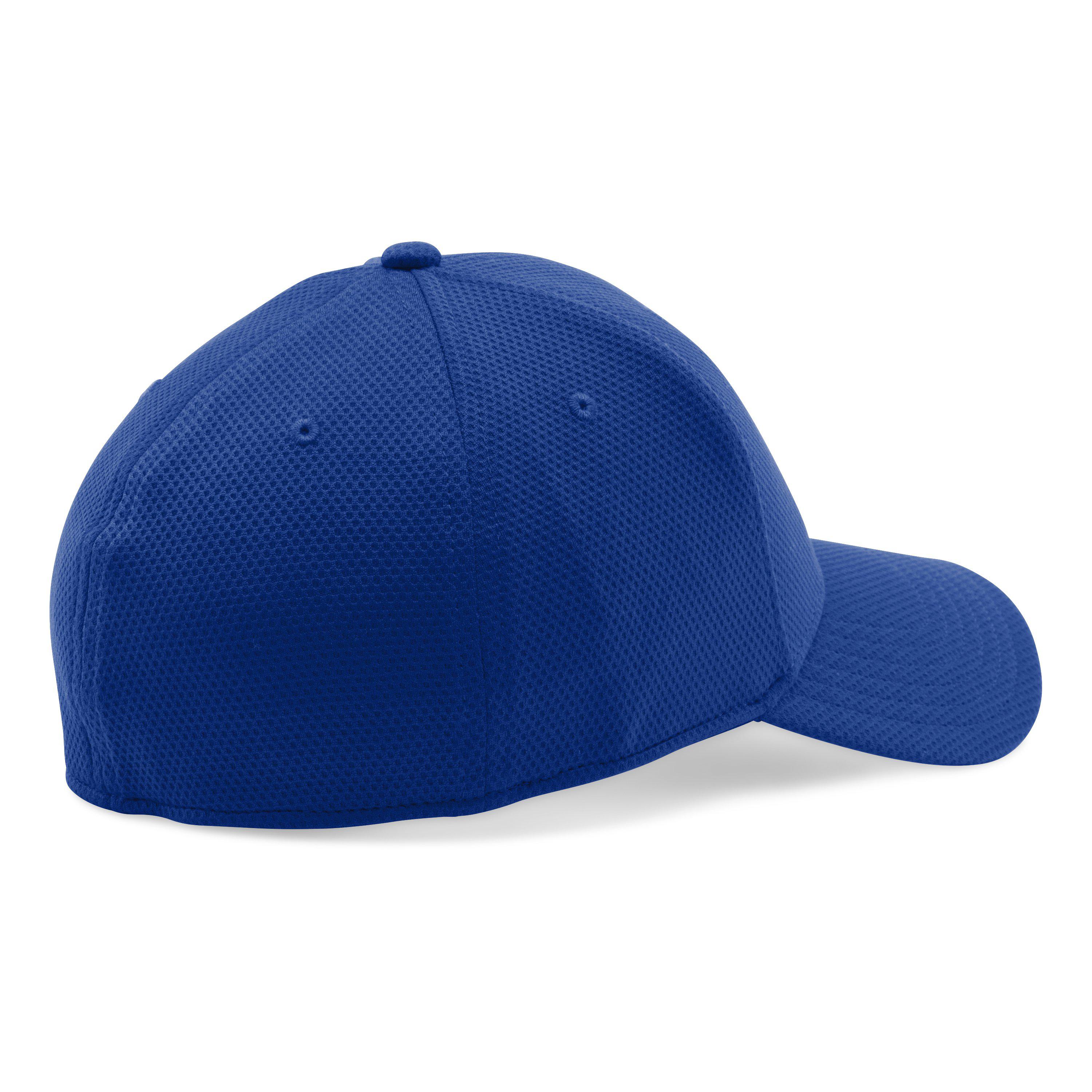 men's ua curved brim stretch fit cap