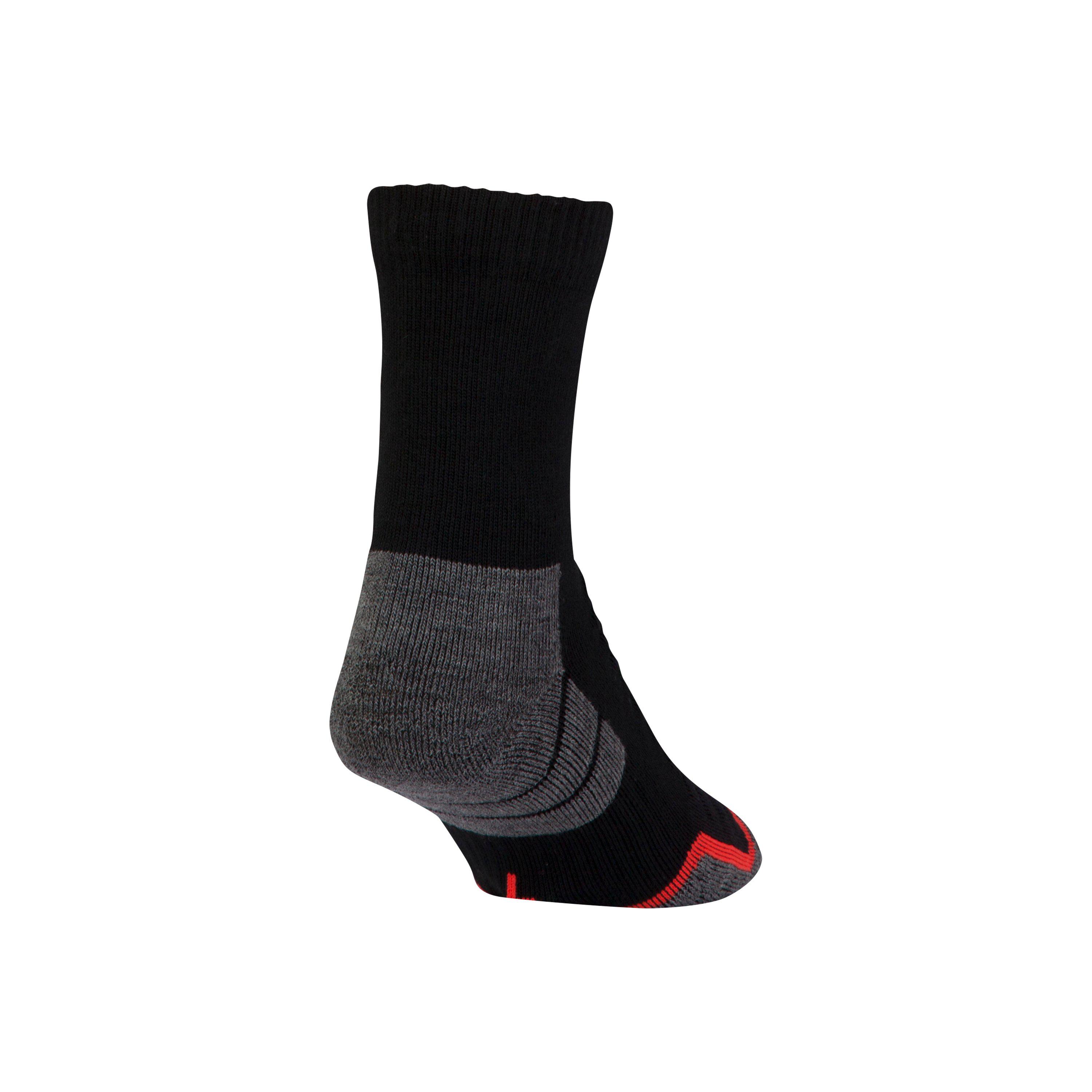 Under Armour Men's Ua All Season Wool Mid Crew Socks in Black for Men
