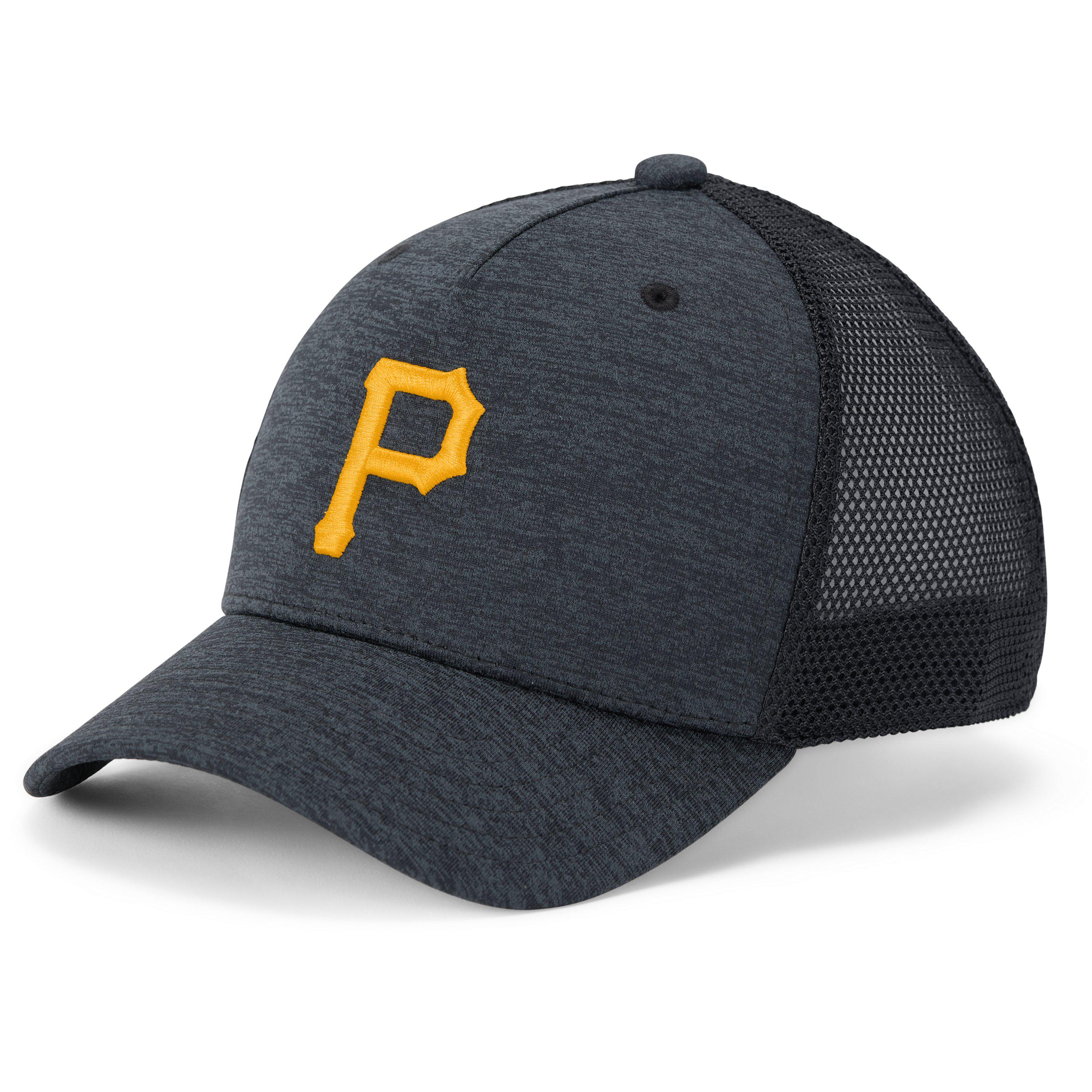 black and yellow under armour hat