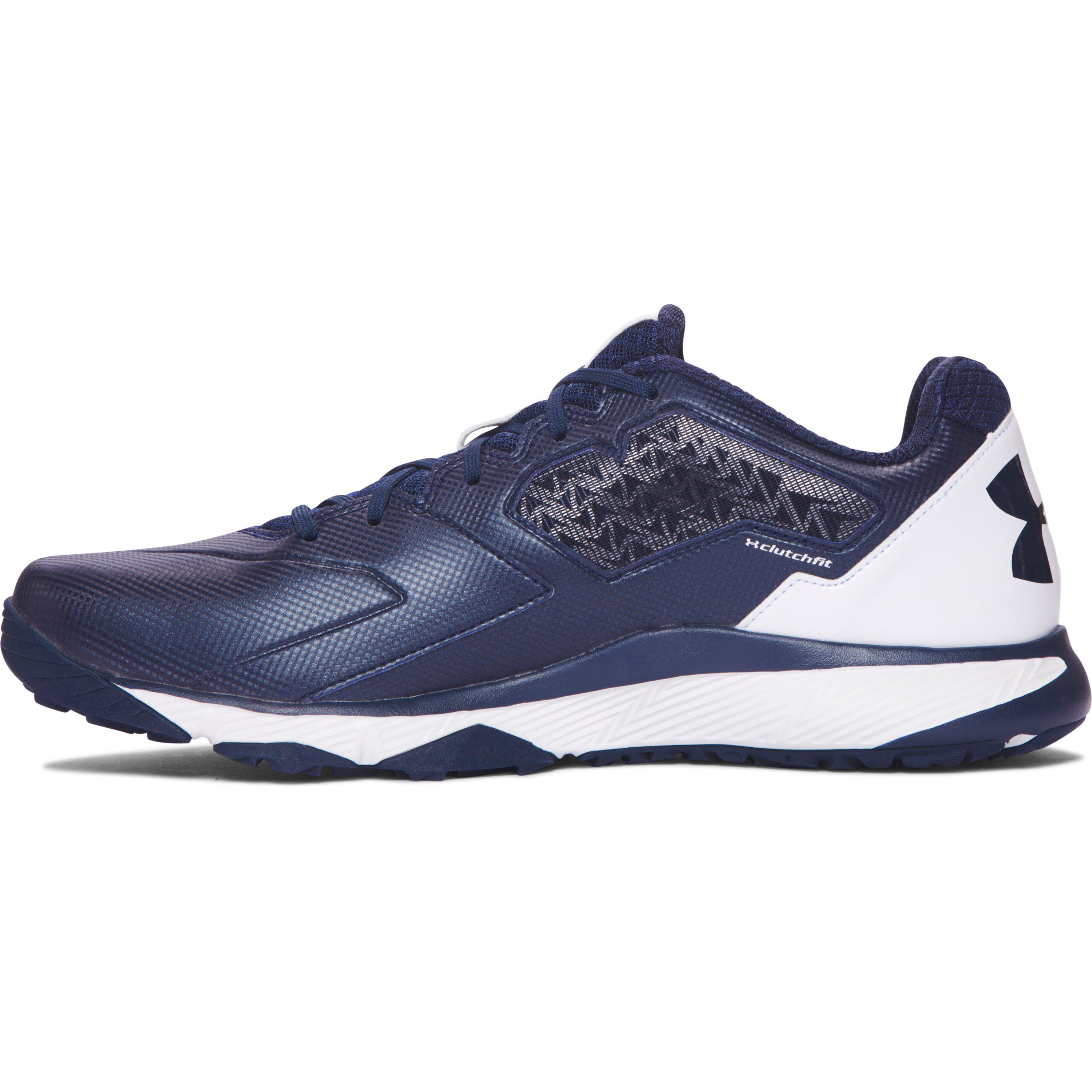 Under Armour Men's Ua Deception Baseball Training Shoes in Blue for Men |  Lyst