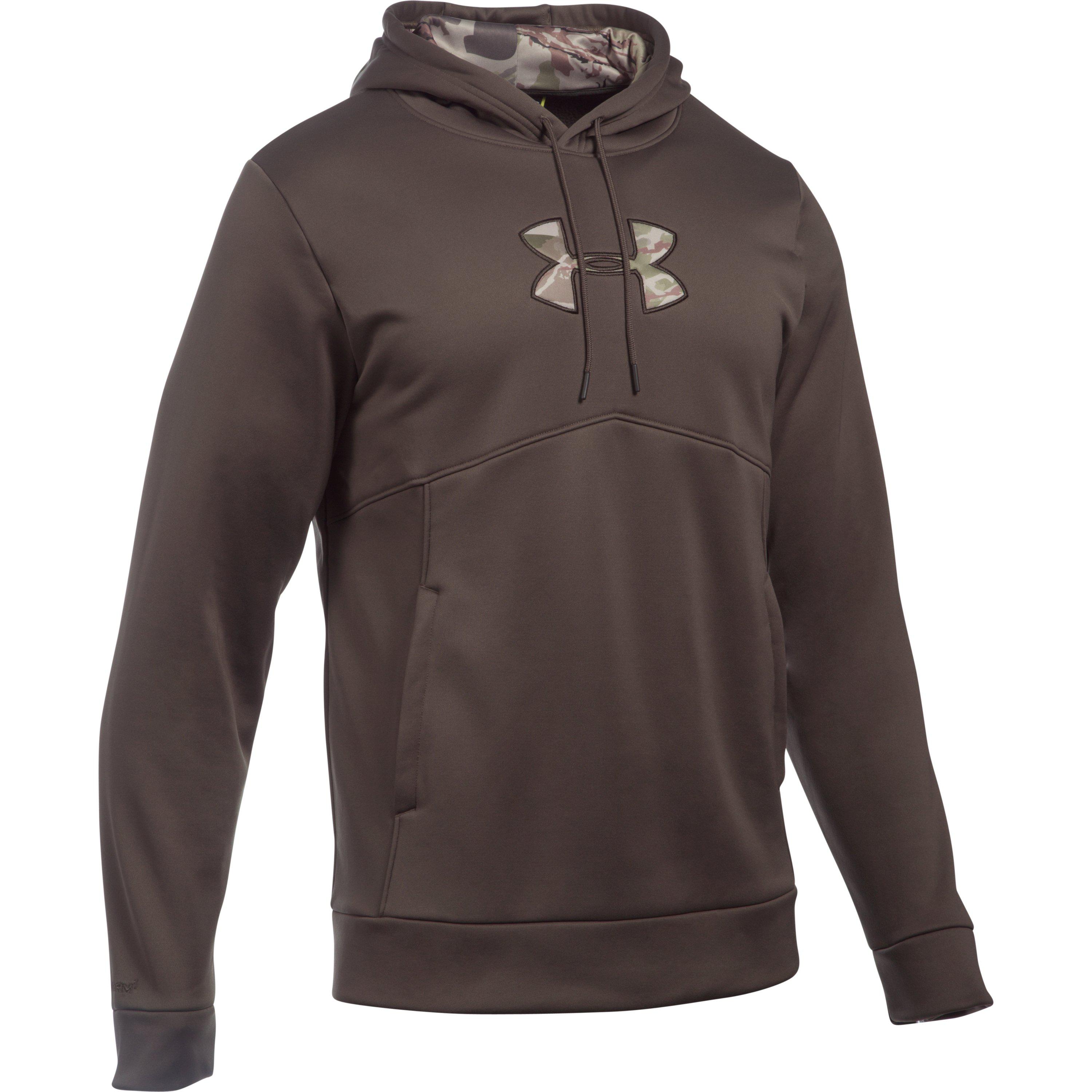 under armour brown hoodie