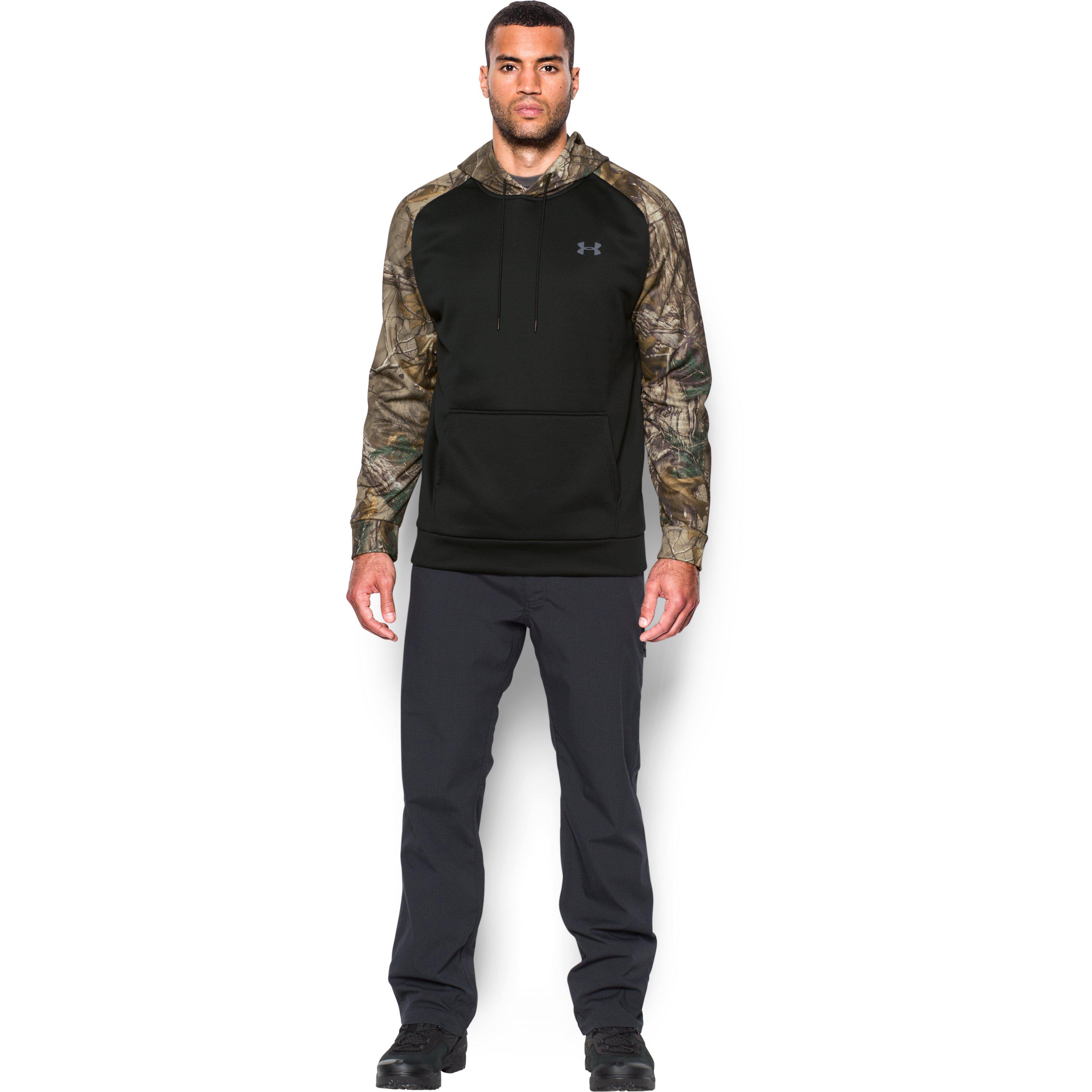 Under Armour Men's Ua Storm Armour® Fleece Camo Hoodie in Black for Men |  Lyst