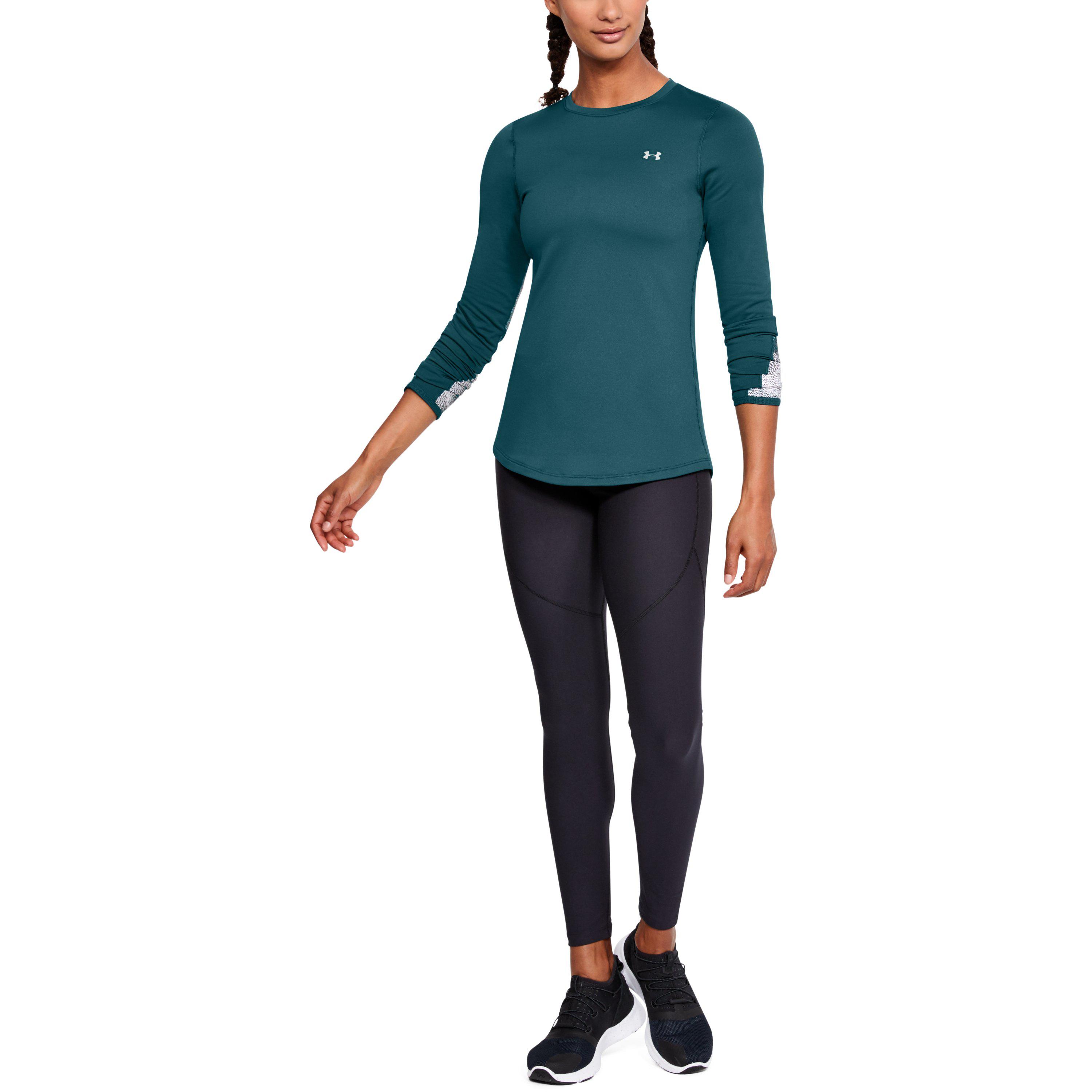 under armour women's coldgear fitted crew