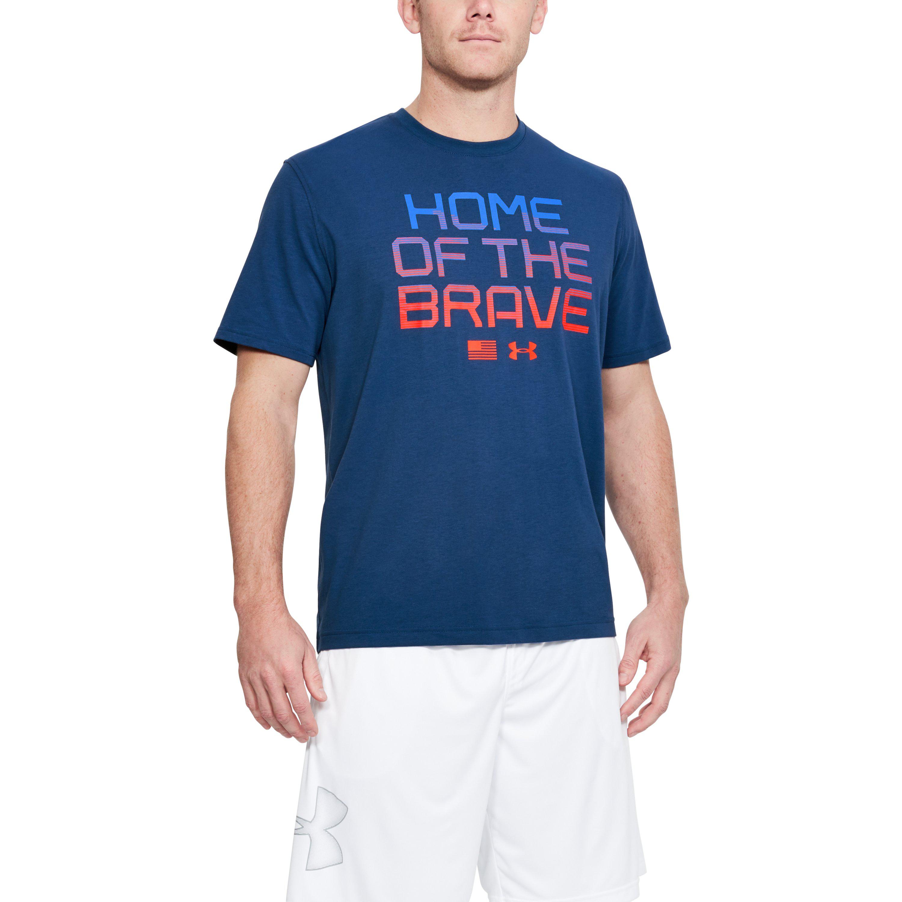 NWT Under Armour Men's UA USA Home of The Brave Training Shirt T-Shirts  Shirts