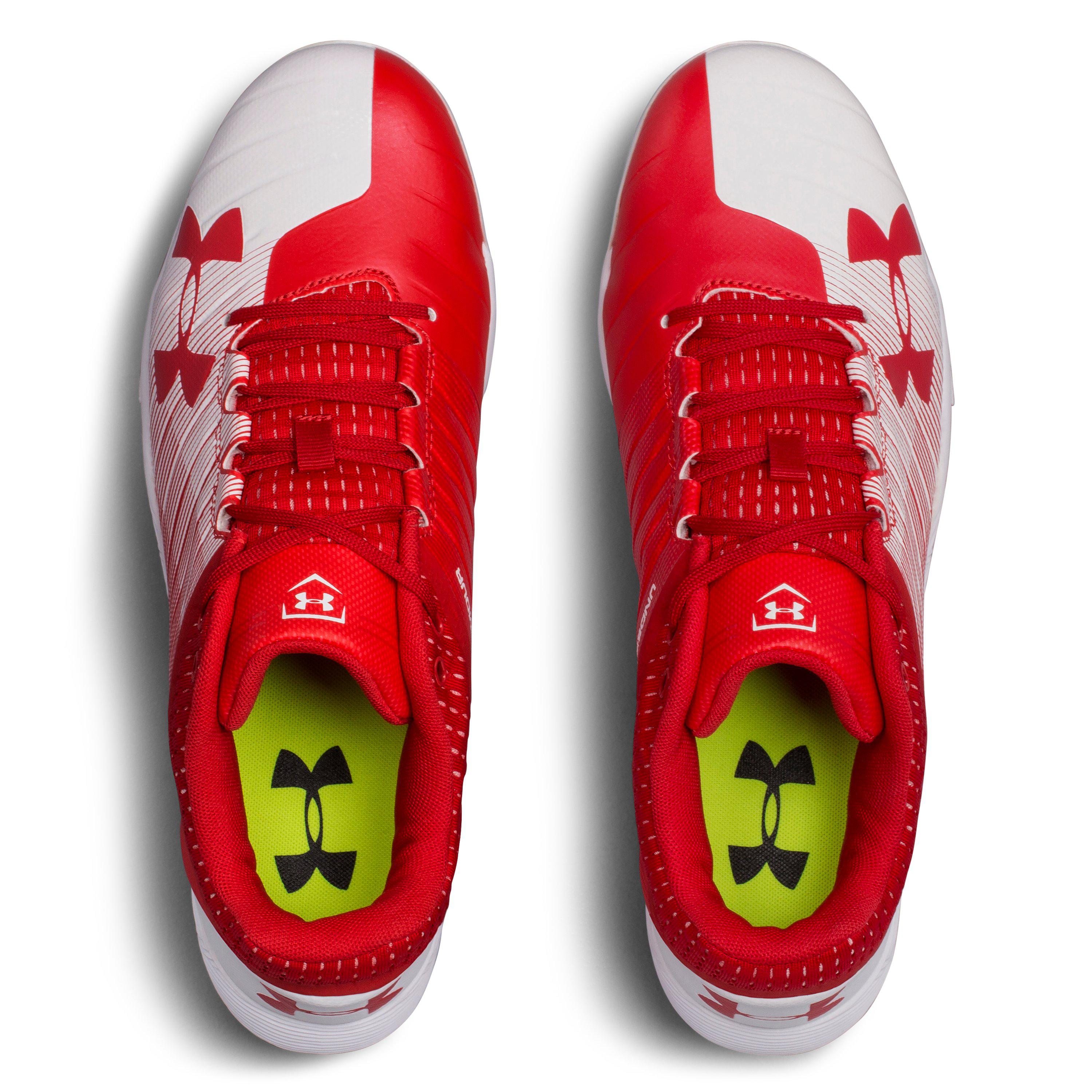 Under Armour Synthetic Men's Ua Yard Low Diamondtips Baseball Cleats in