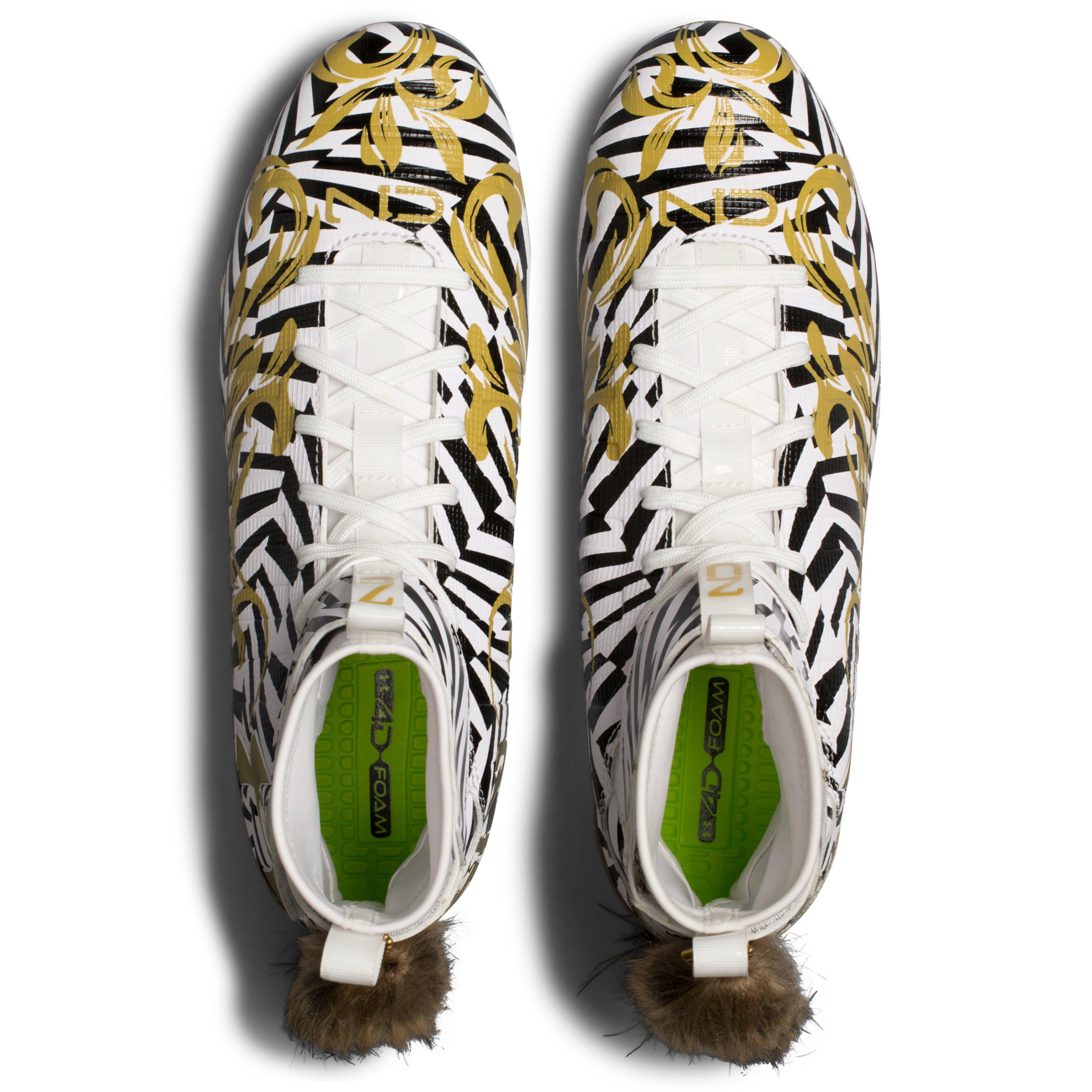 ua c1n mc football cleats white