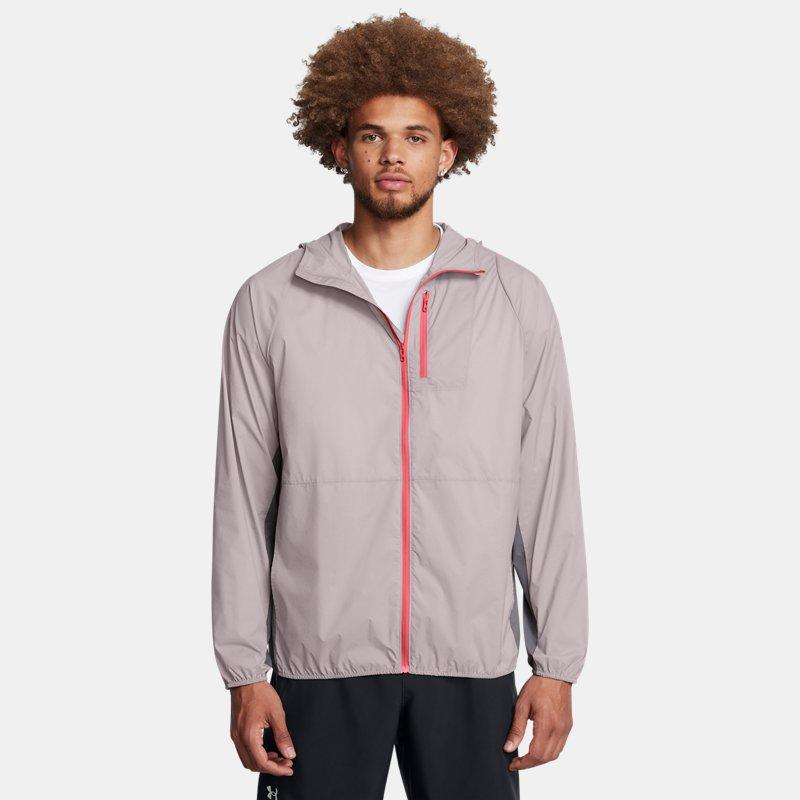 Under Armour Launch Lightweight Jacket Tetra Castlerock Racer in Purple for Men Lyst UK