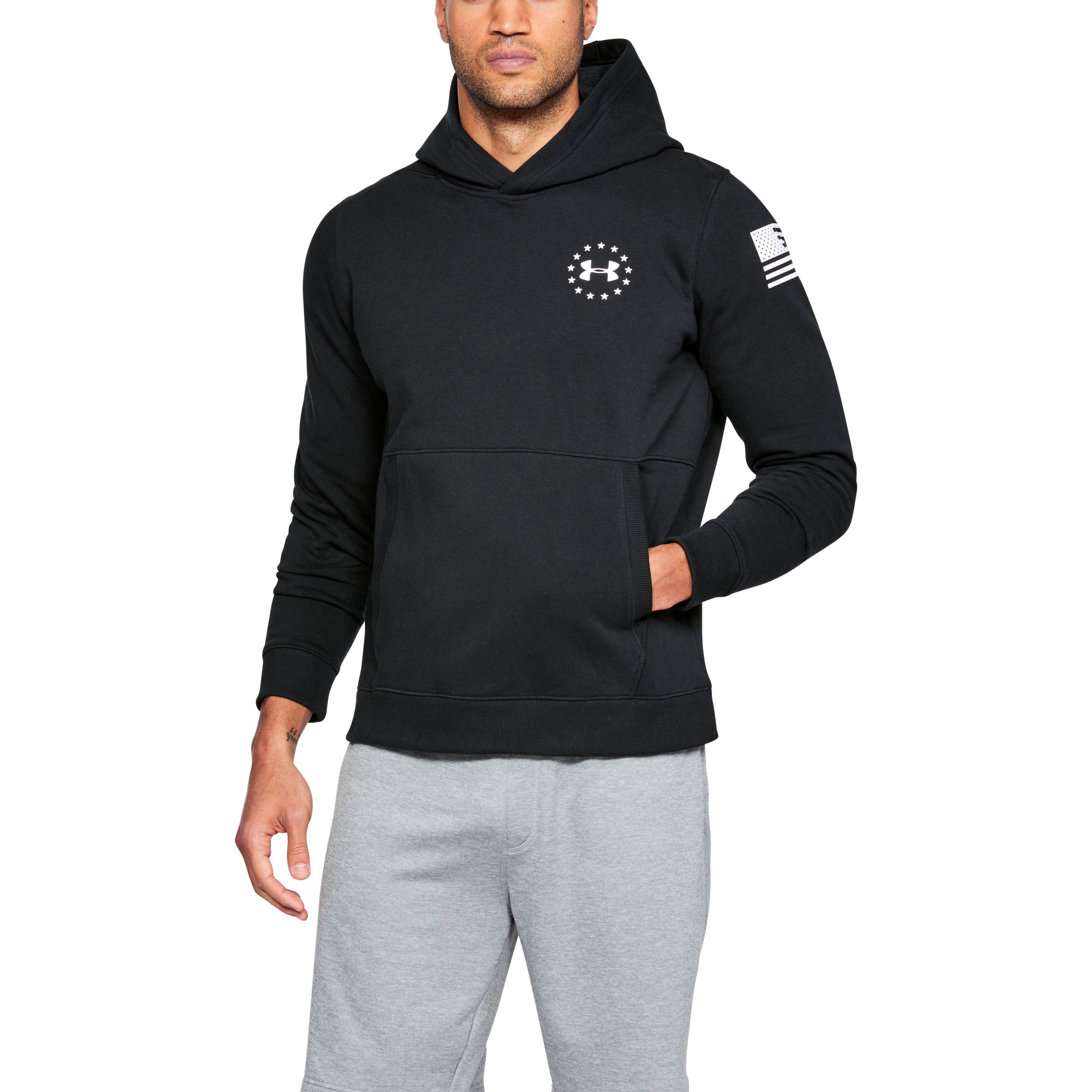 under armour men's threadborne fleece hoodie
