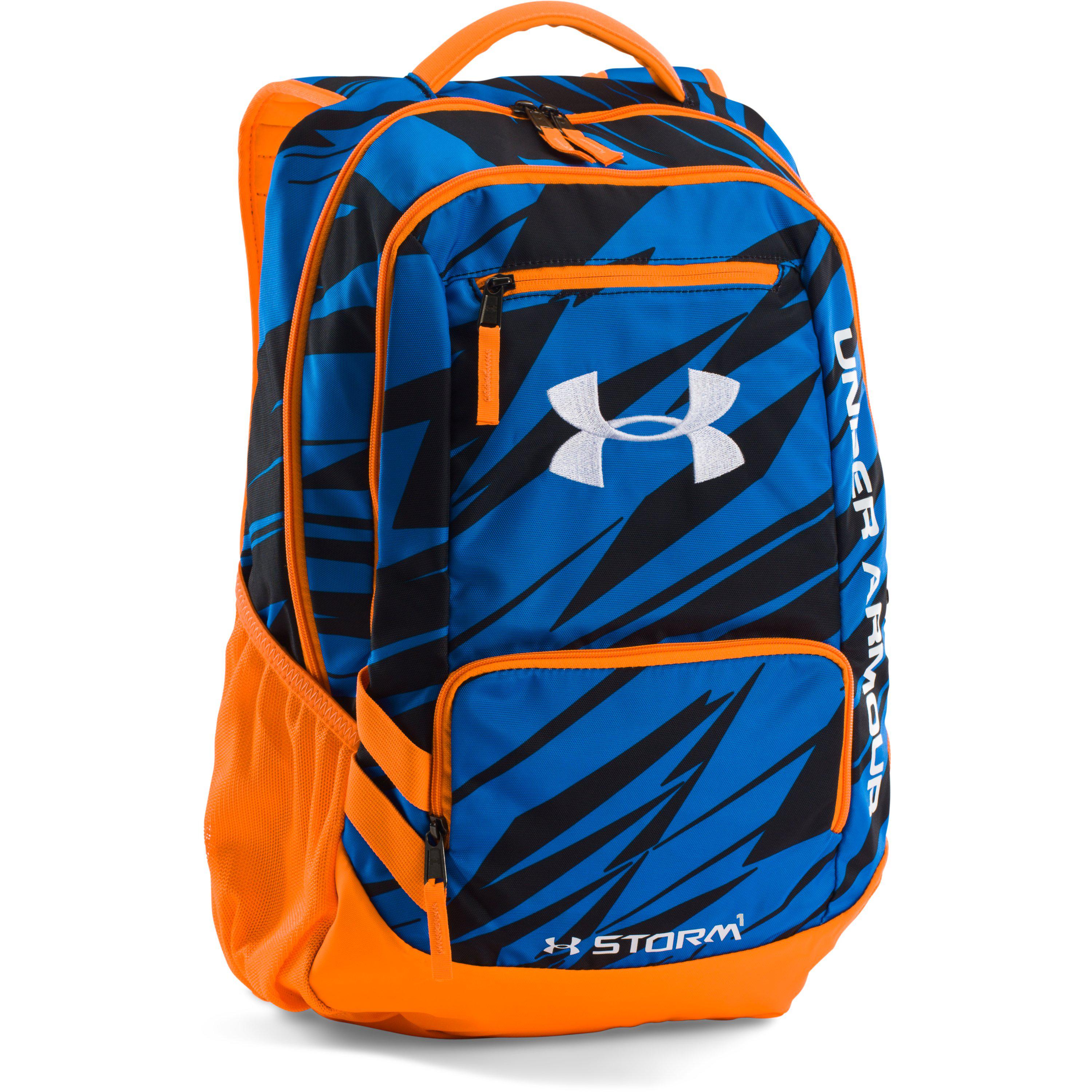 Under Armour Synthetic Ua Storm Hustle Ii Backpack in Blue for Men Lyst