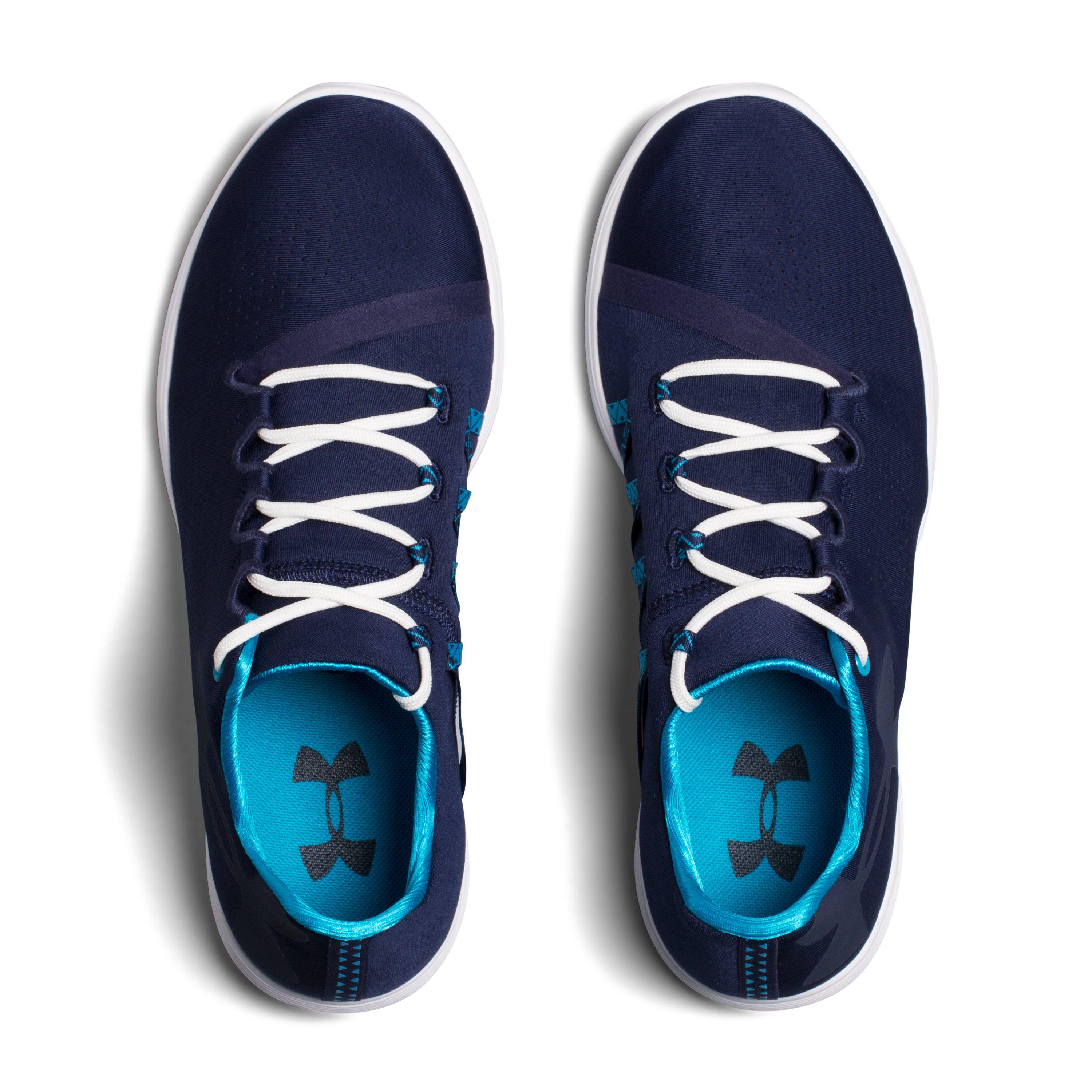 navy blue under armour shoes women's