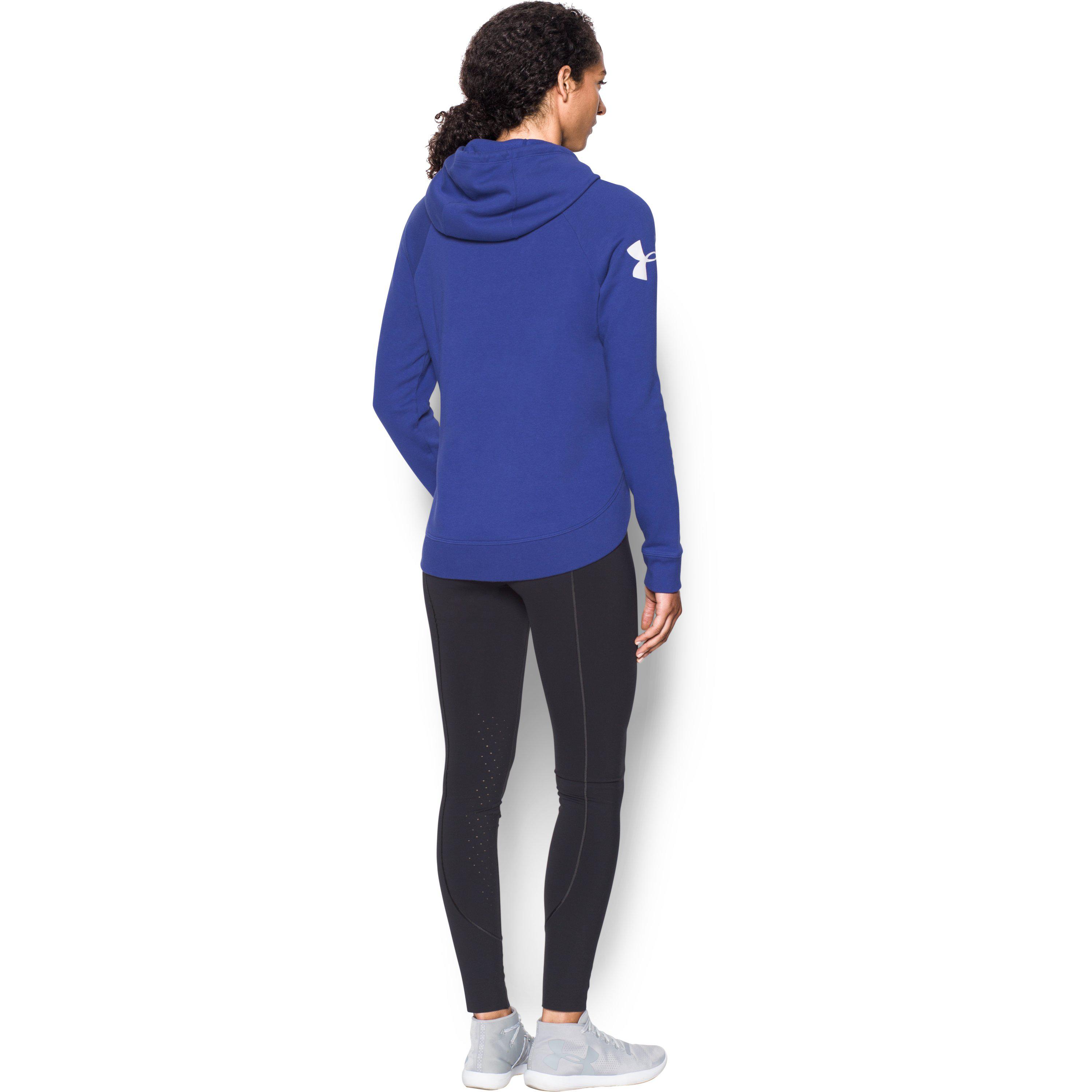 under armour women's favorite fleece camo logo hoodie