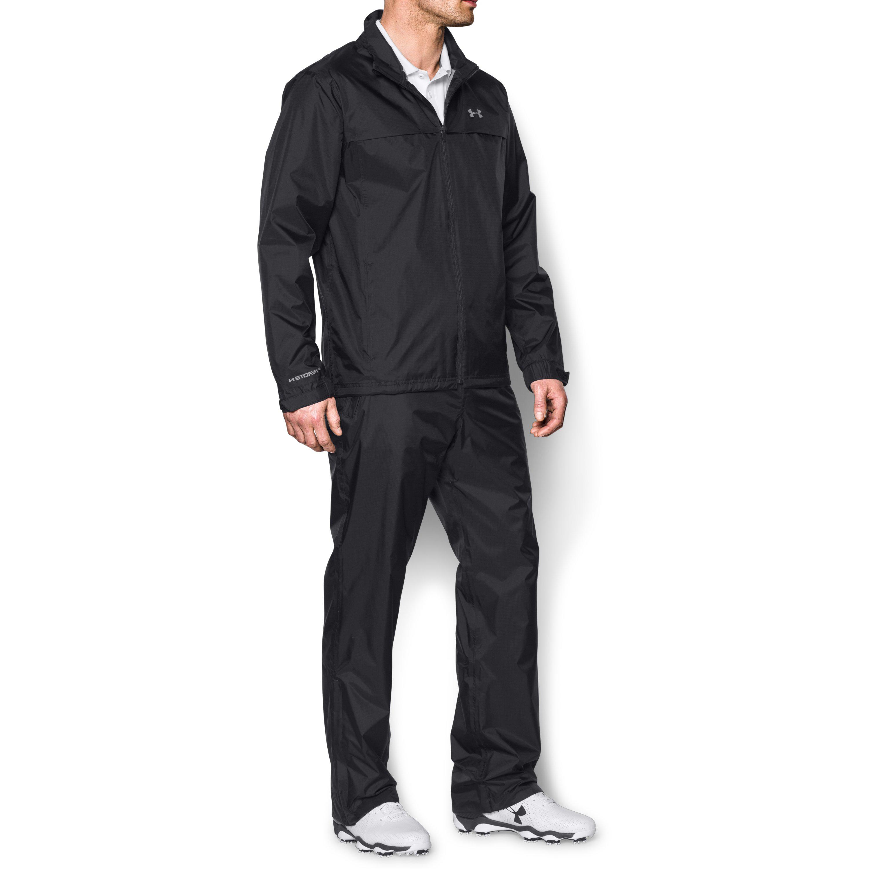 Under Armour Men's Ua Storm Golf Rain Suit in Black for Men | Lyst