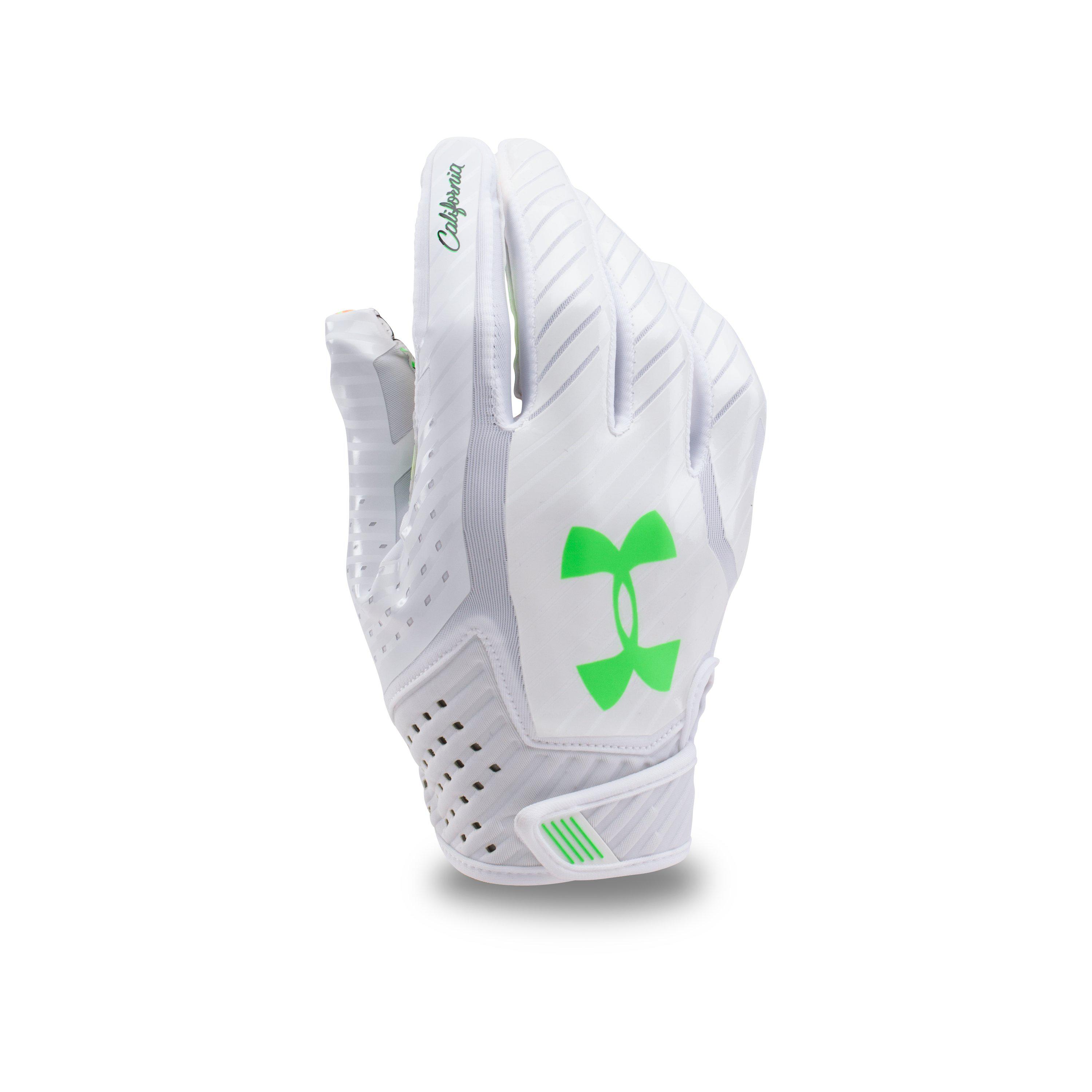 Under Armour UA Spotlight Limited Edition Football Gloves 1326226-103 Large NWT 