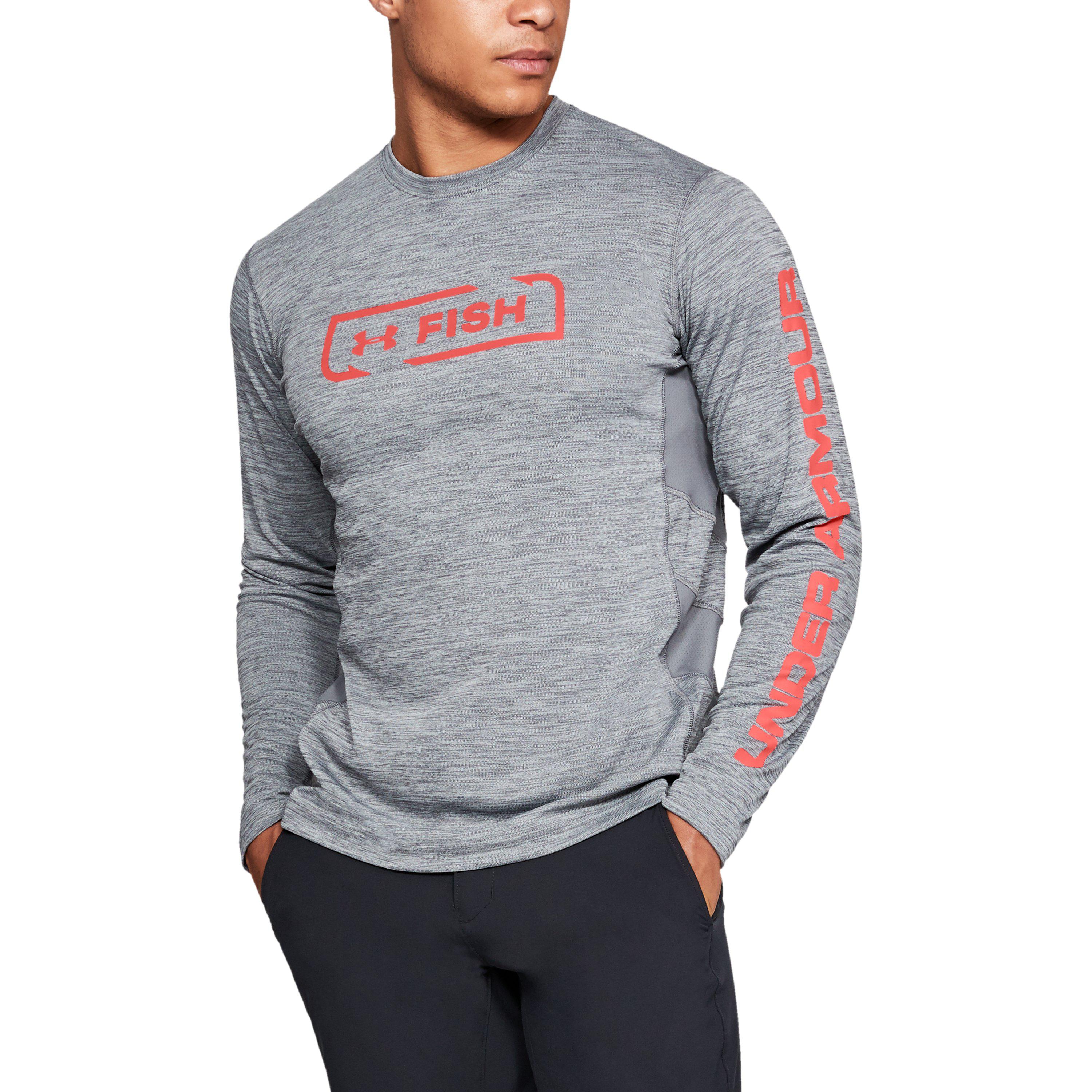 under armour men's fish hunter icon long sleeve shirt