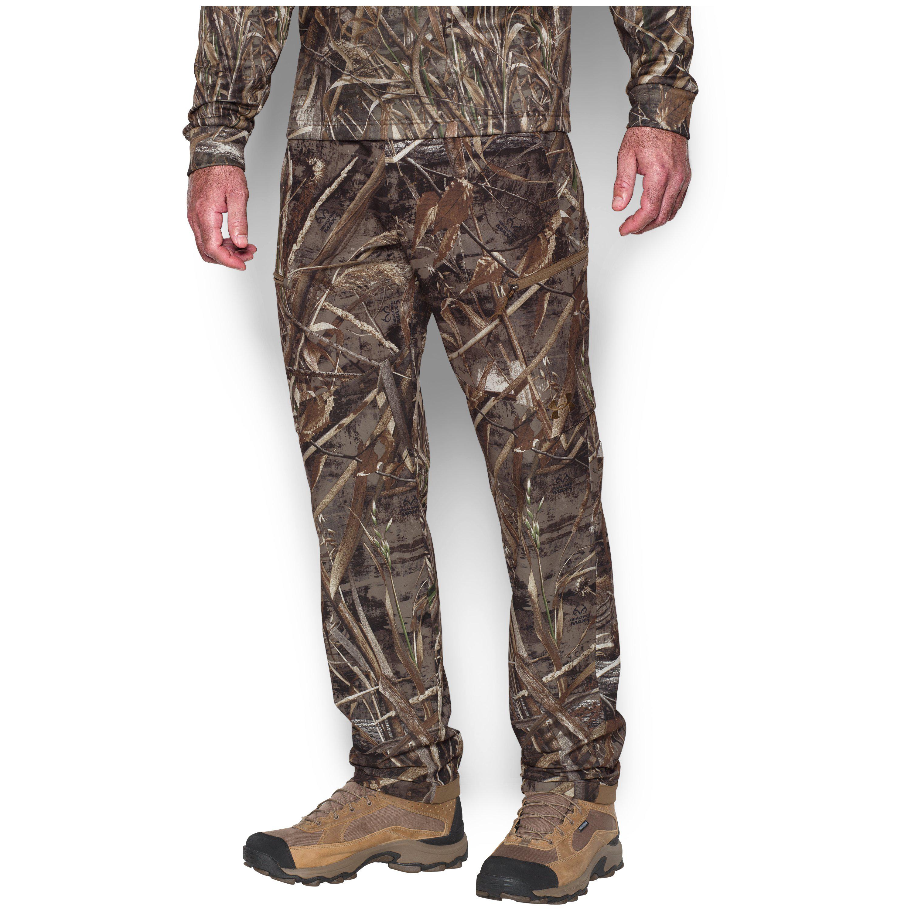 Under Armour Men's Ua Deadload Camo Field Pants in Black for Men - Lyst