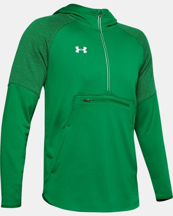 Under Armour Men's Ua Qualifier Fleece Anorak in Green for Men Lyst