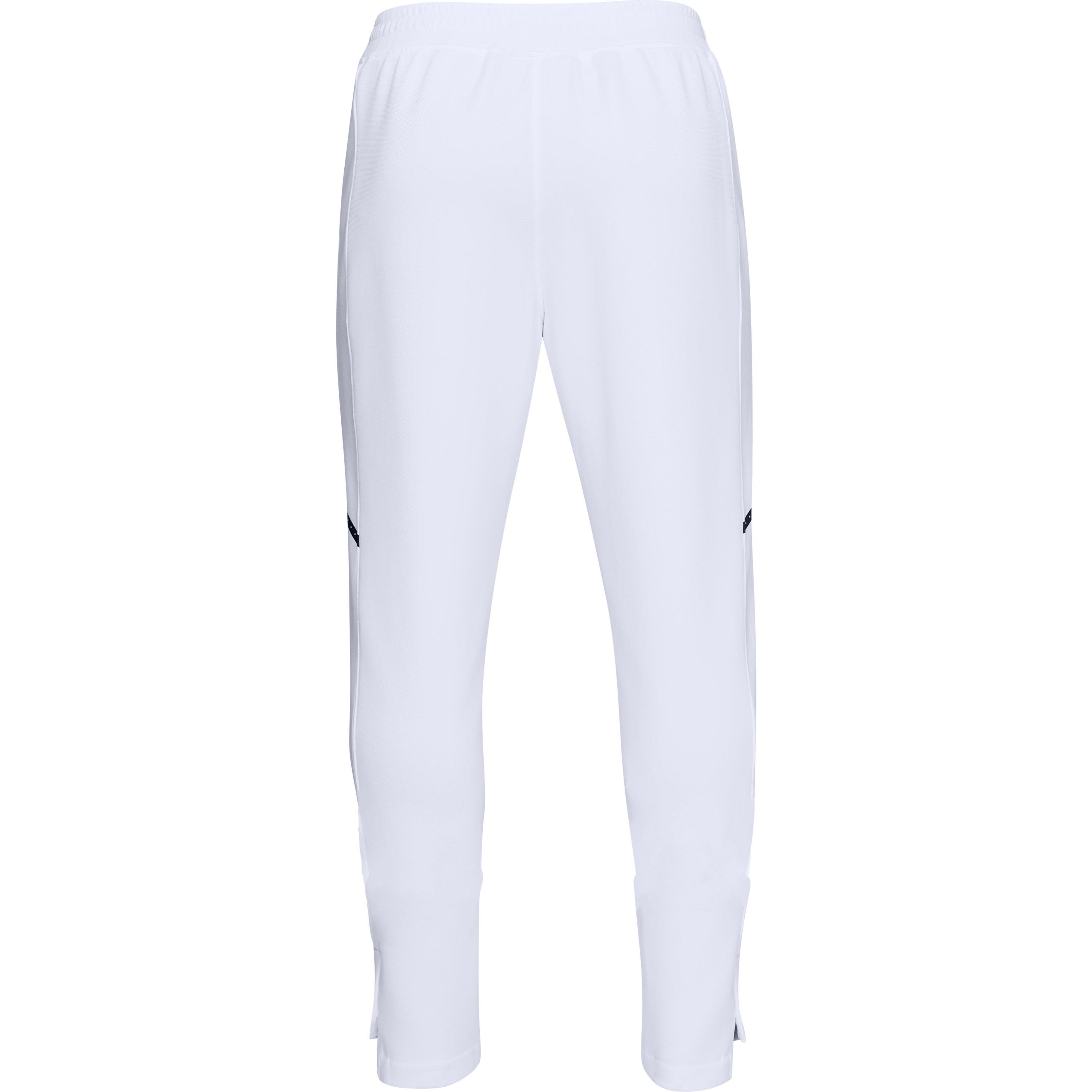 Under Armour Men S Ua Forge Warm Up Pants In White White For Men Lyst