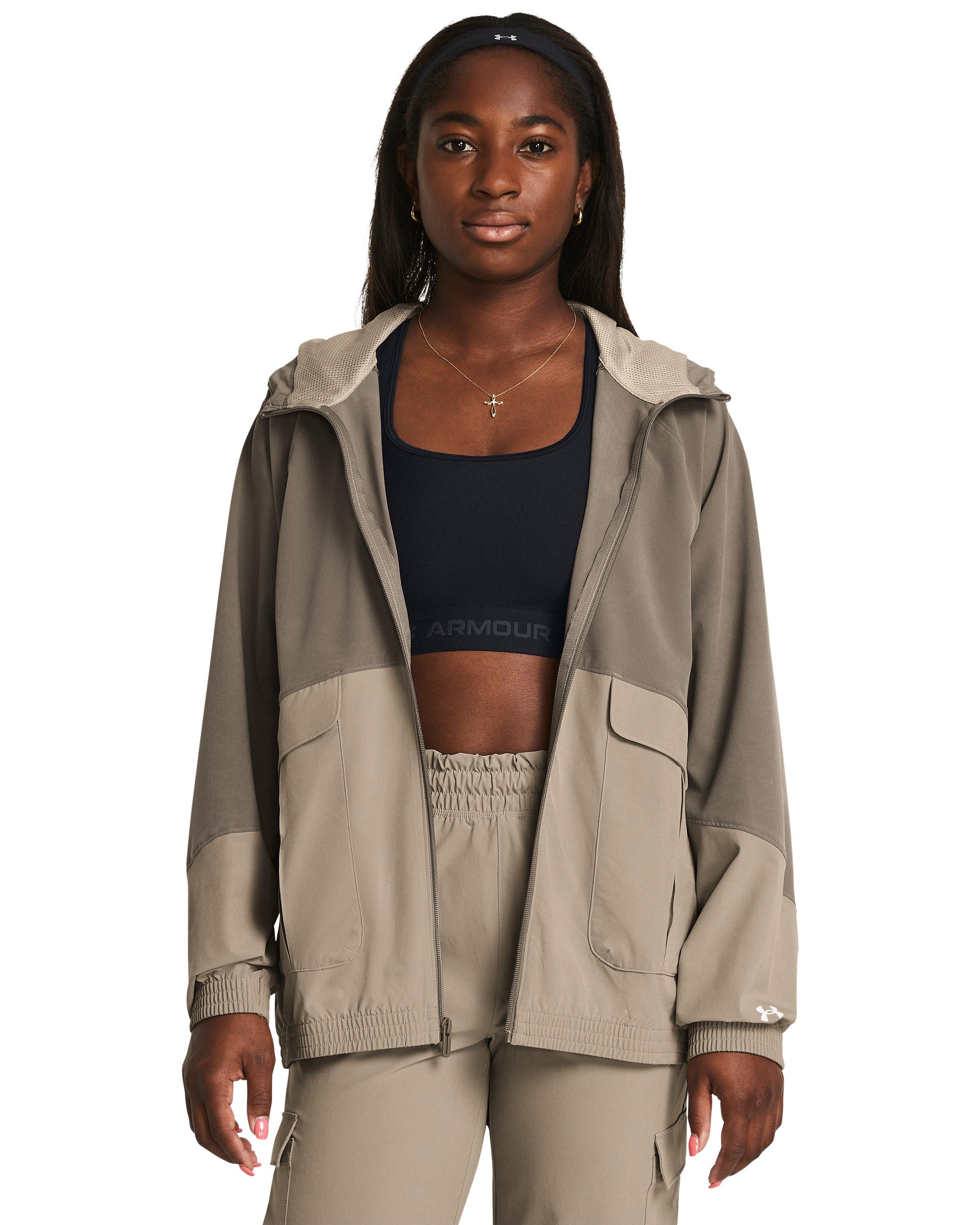 Under armour brown jacket sale