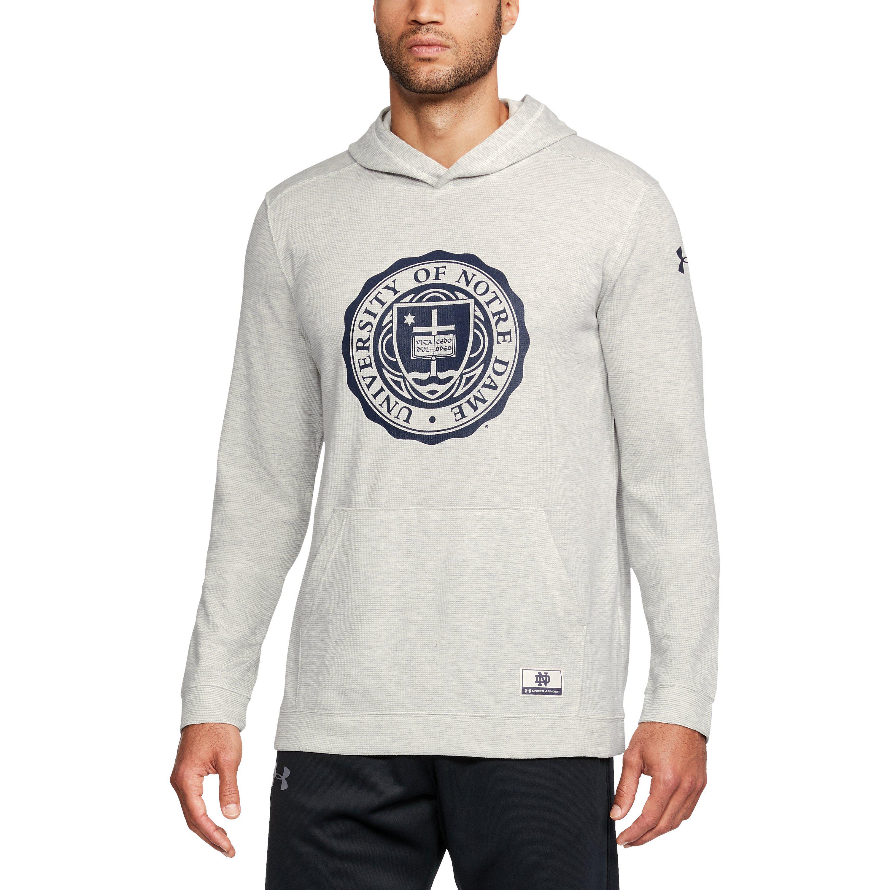 notre dame white hoodie
