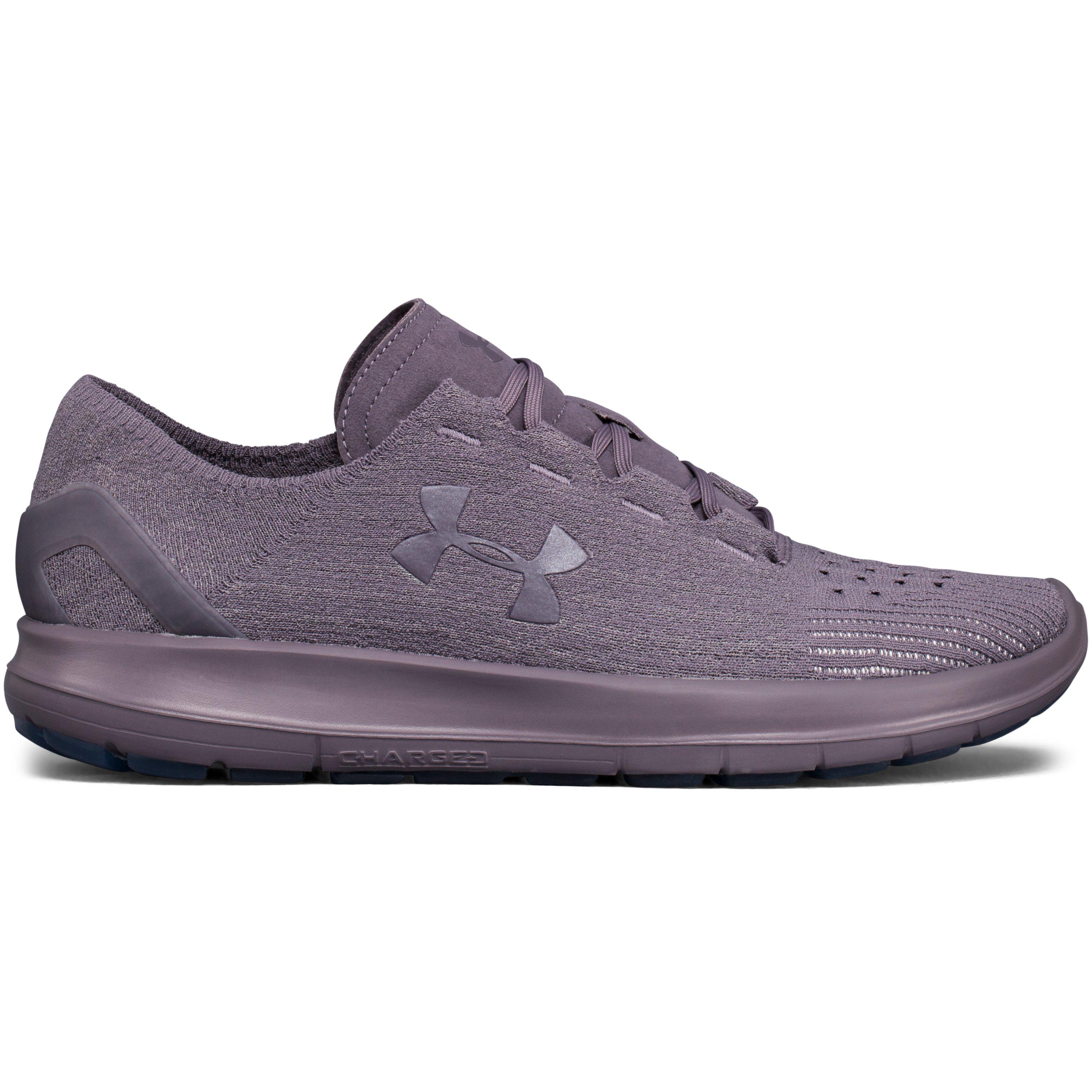 purple under armor shoes