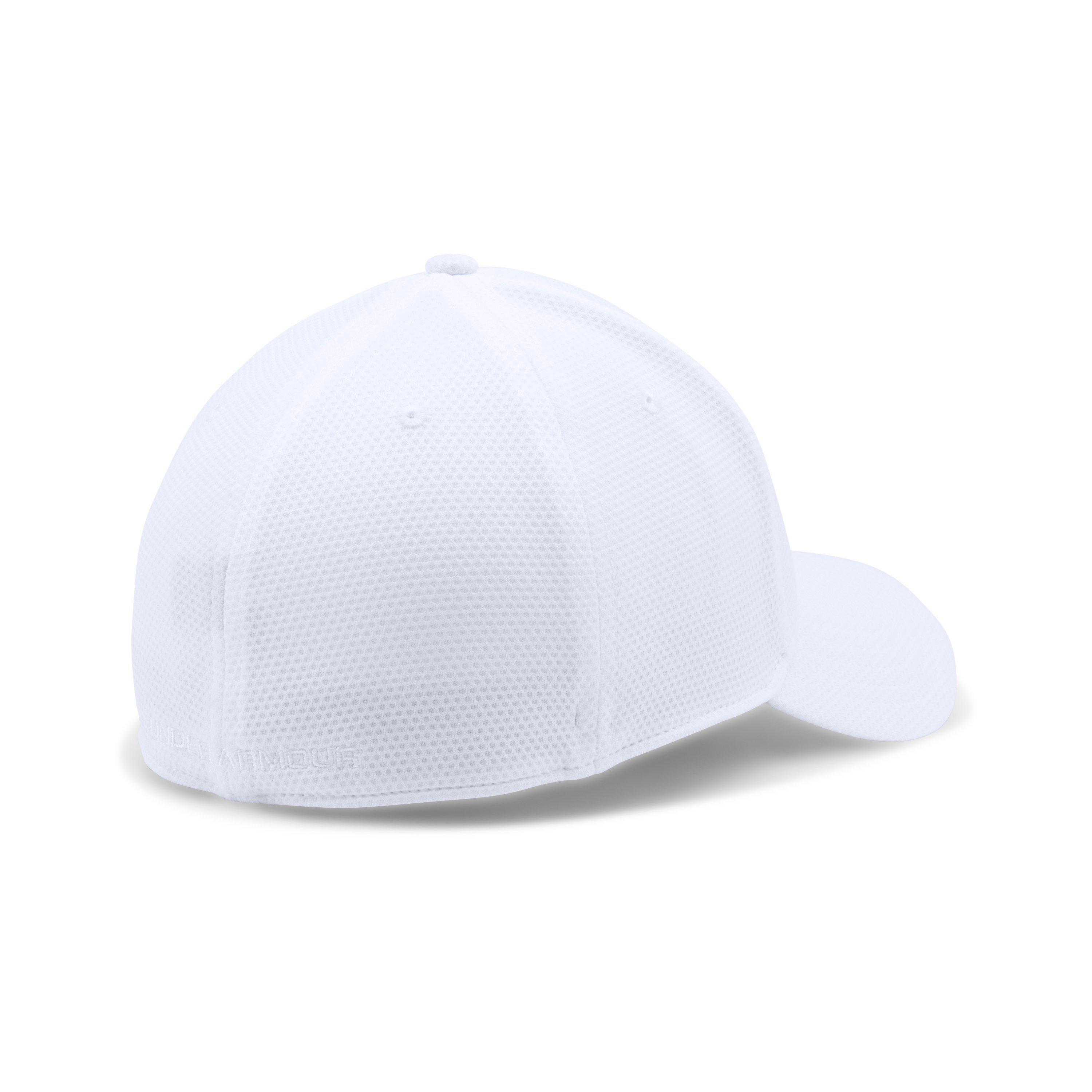 Under Armour Synthetic Men's Ua Blitzing Ii Stretch Fit Cap in White/  (White) for Men | Lyst