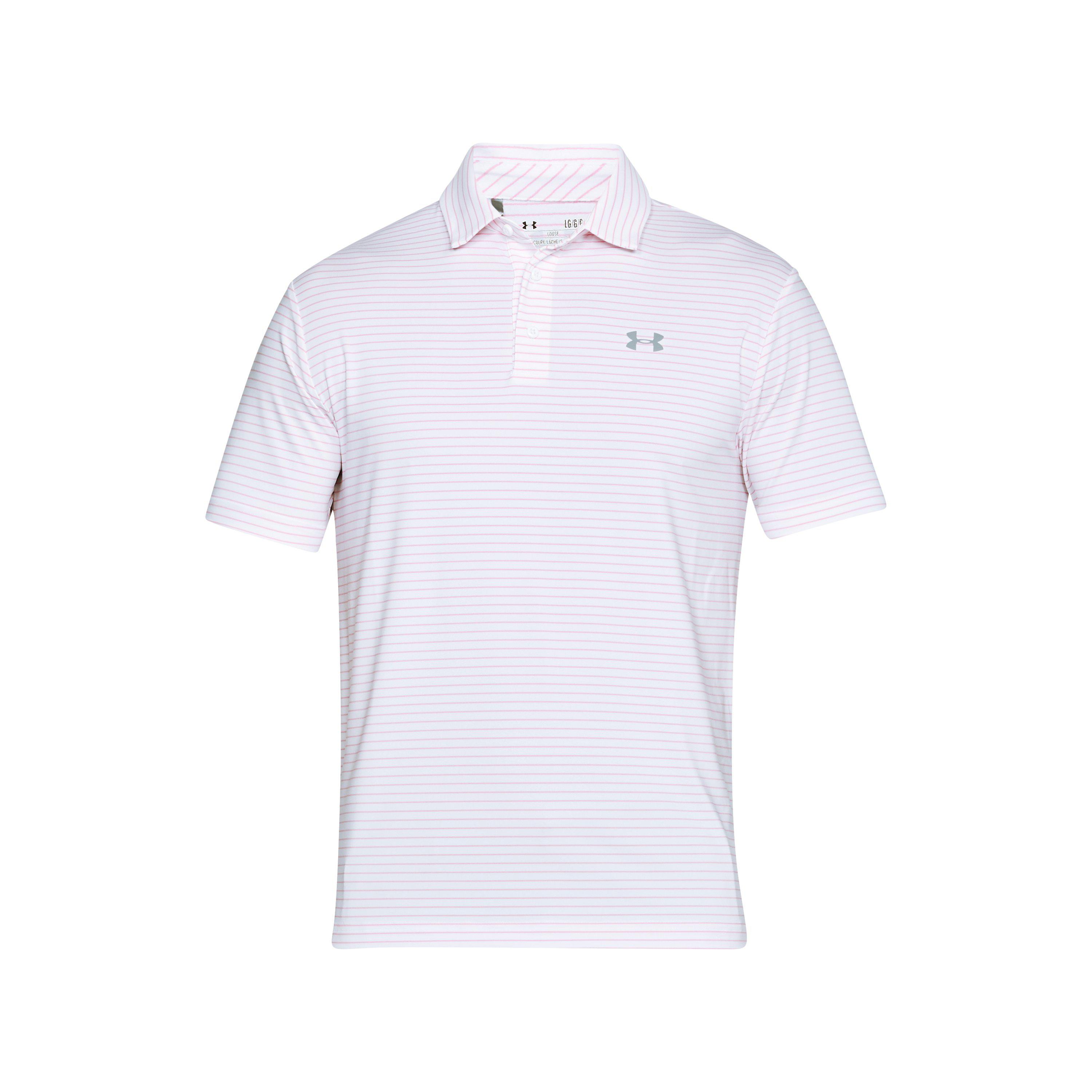 white under armour polo