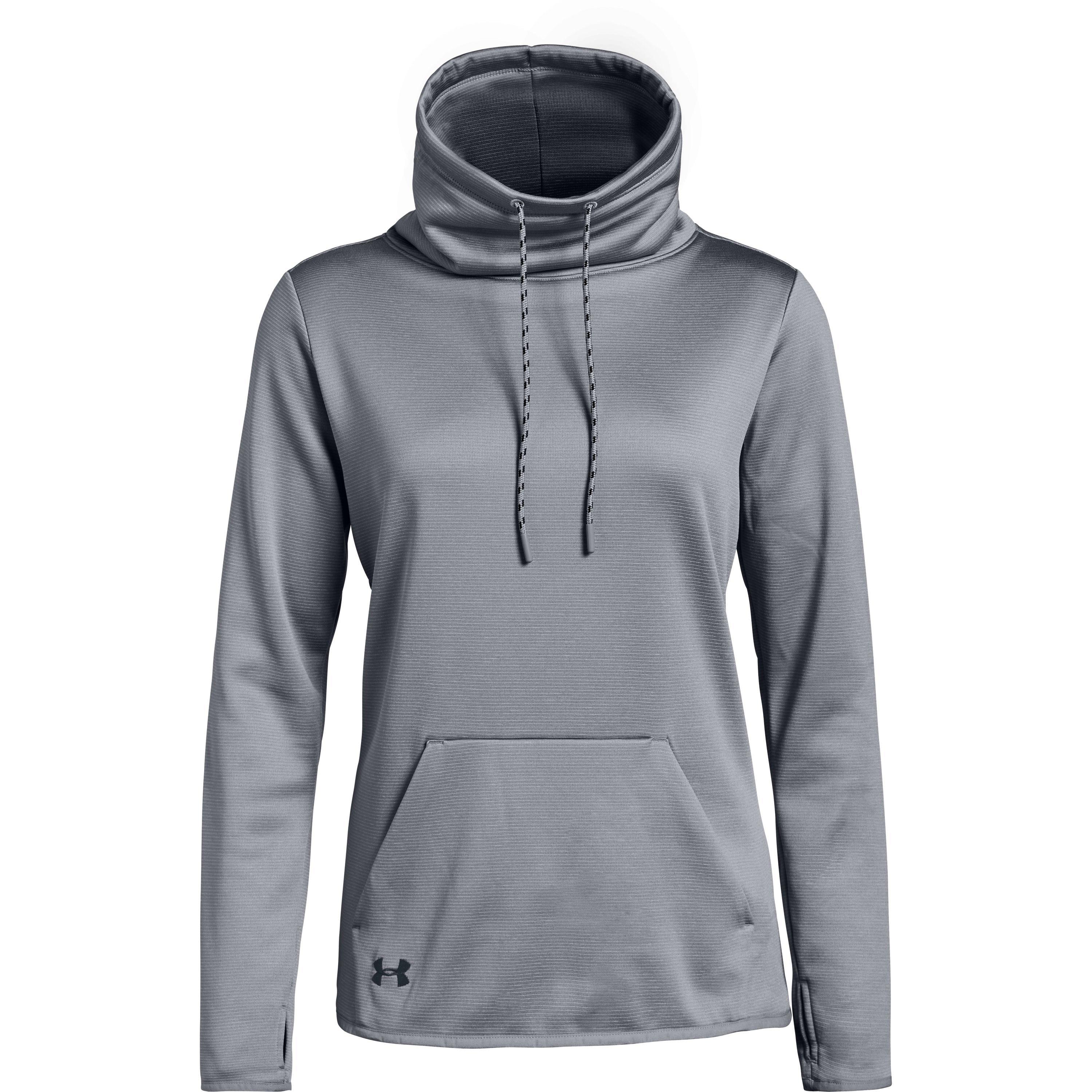 under armour fleece funnel neck