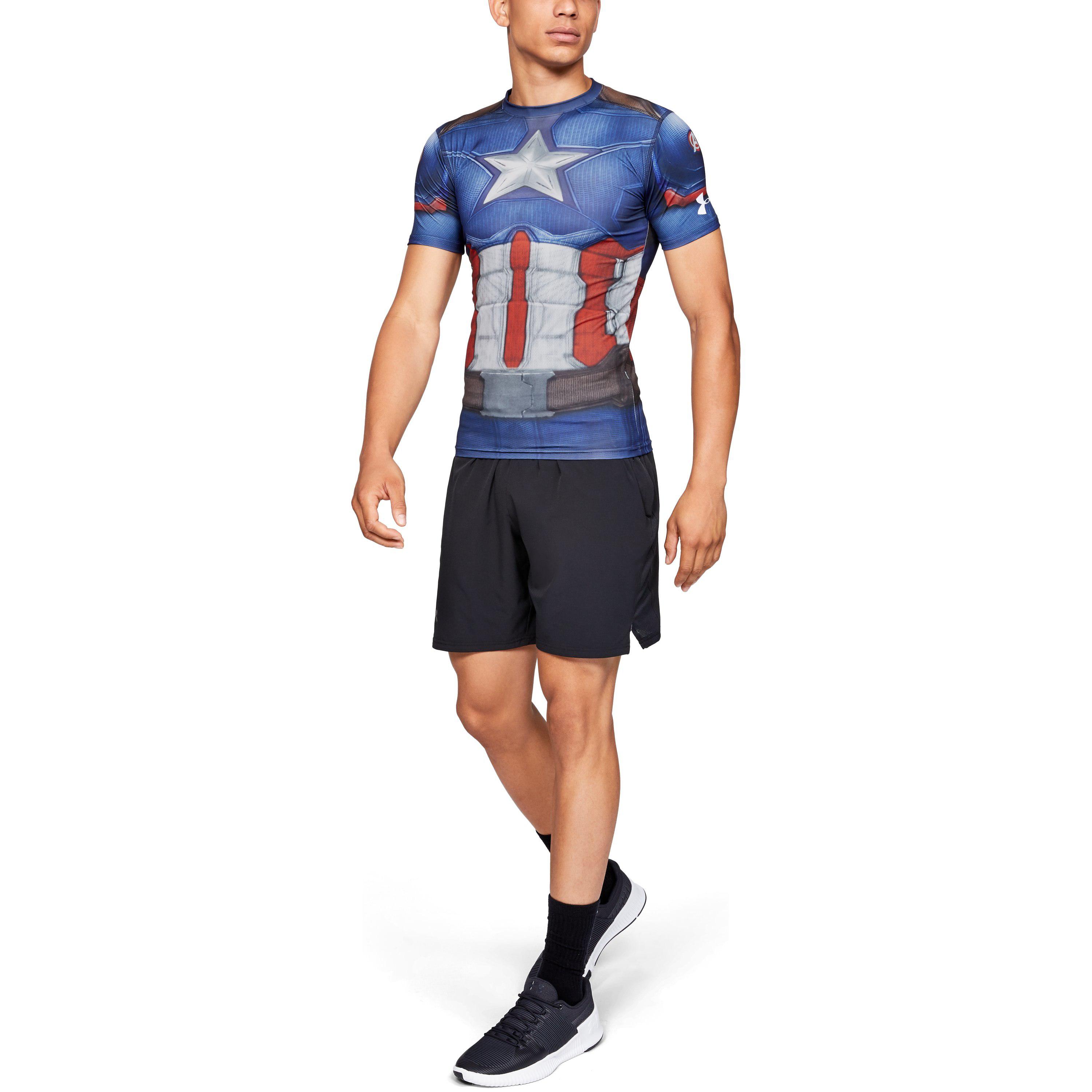 Under Armour Men's ® Alter Ego Captain America Compression Shirt for Men |  Lyst