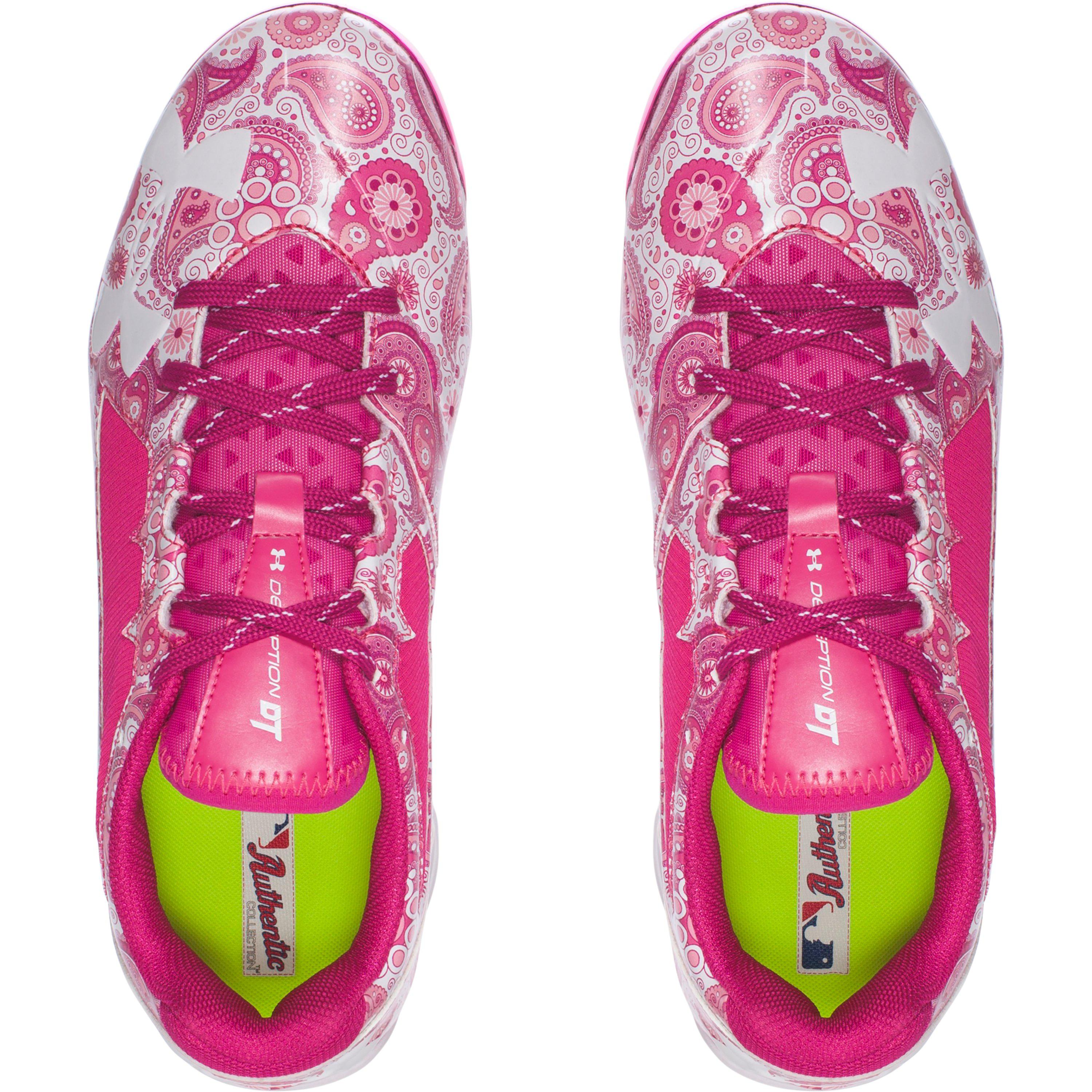 Under Armour Men's Ua Mother's Day Edition Diamondtips Baseball Cleats in  Pink for Men | Lyst