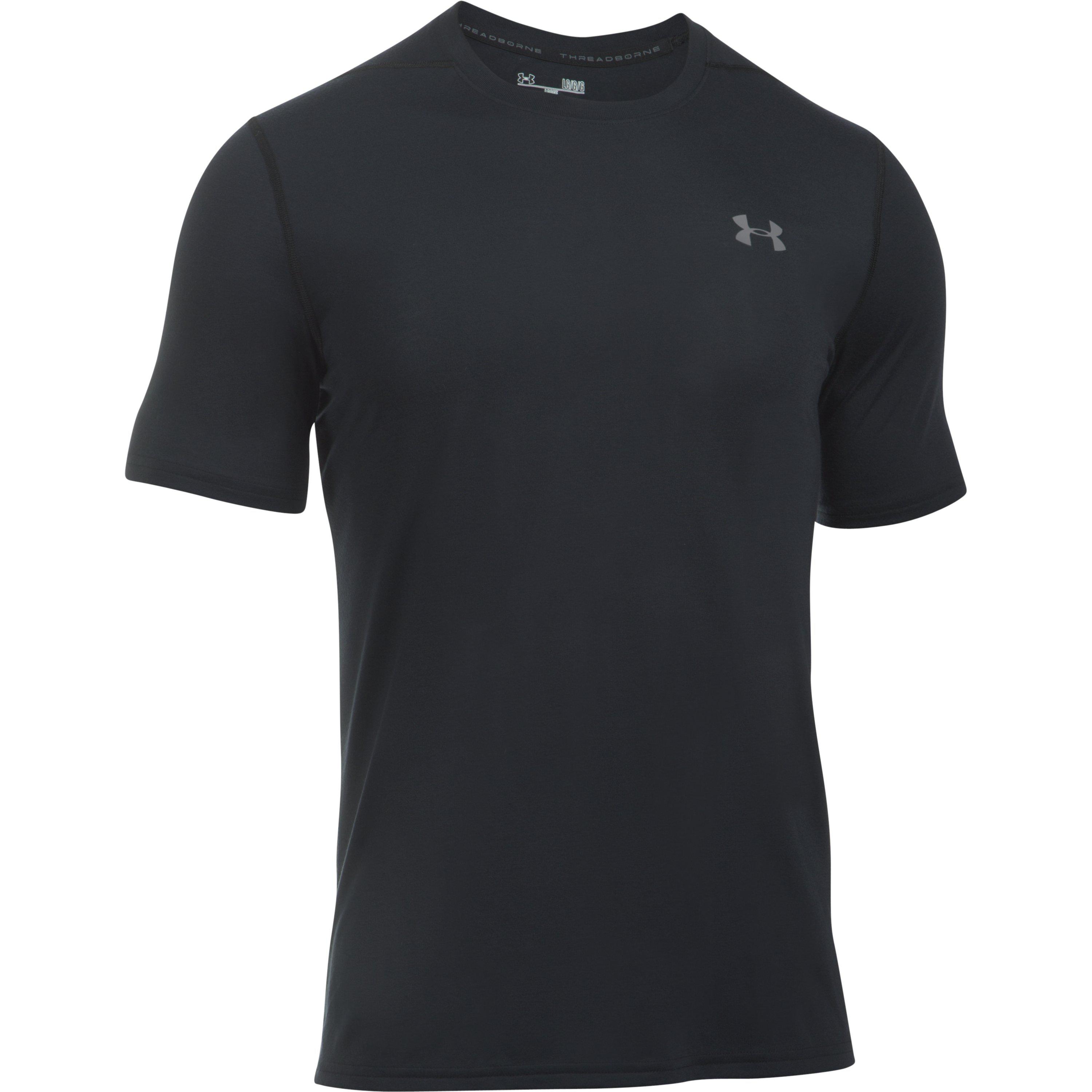 Under Armour Men S Ua Threadborne Siro T Shirt In Black Black For