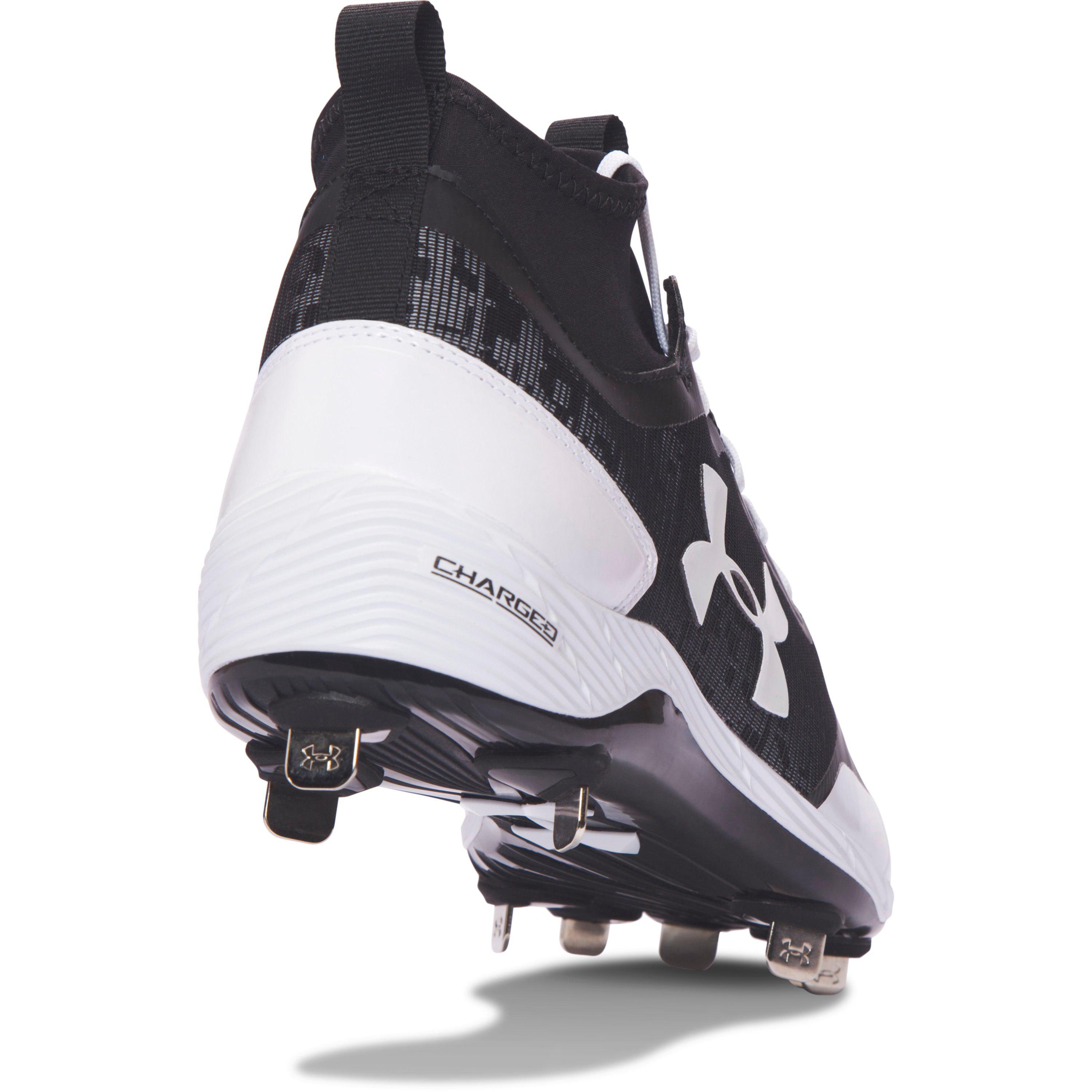 under armour men's heater low st metal cleats