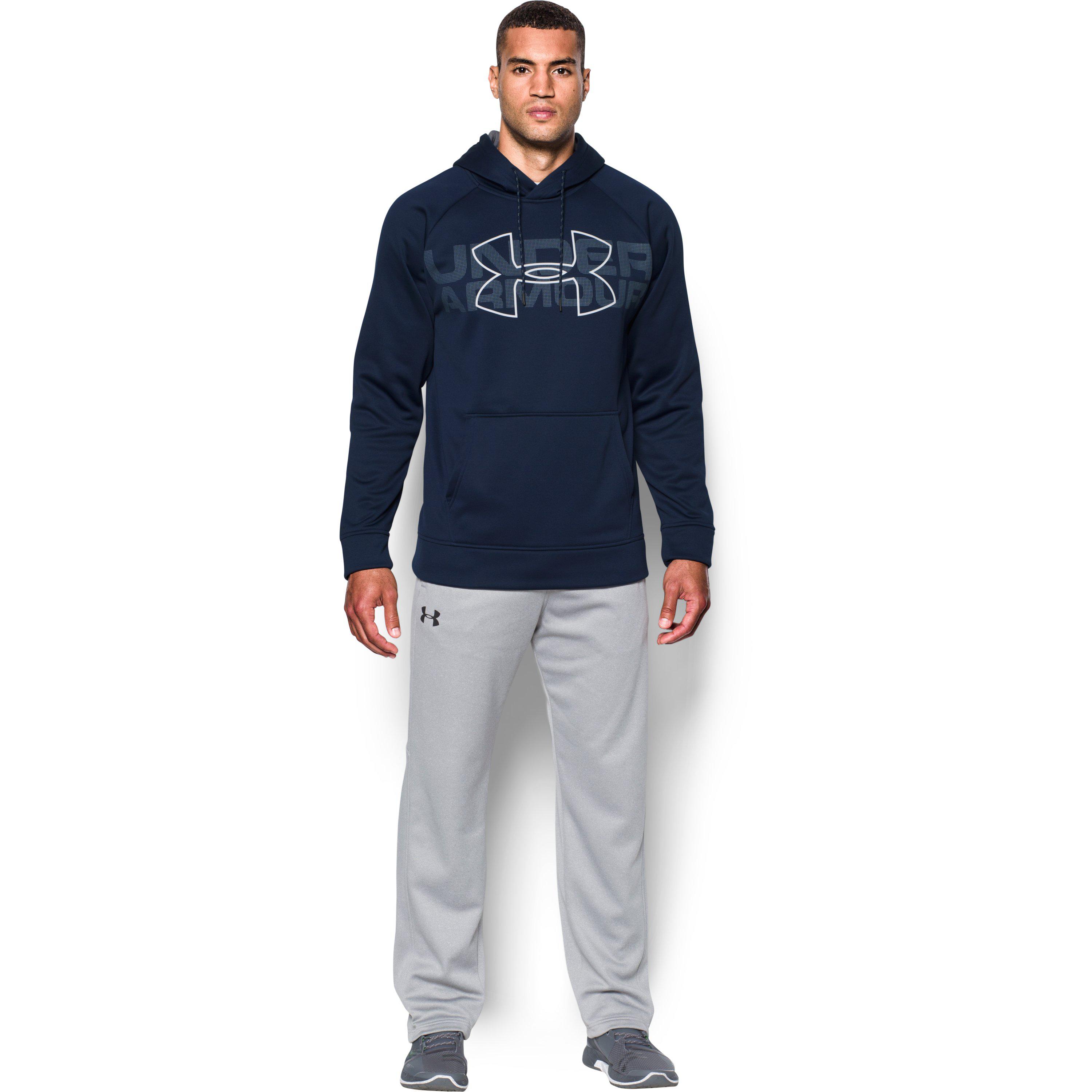 under armour men's storm armour fleece graphic hoodie