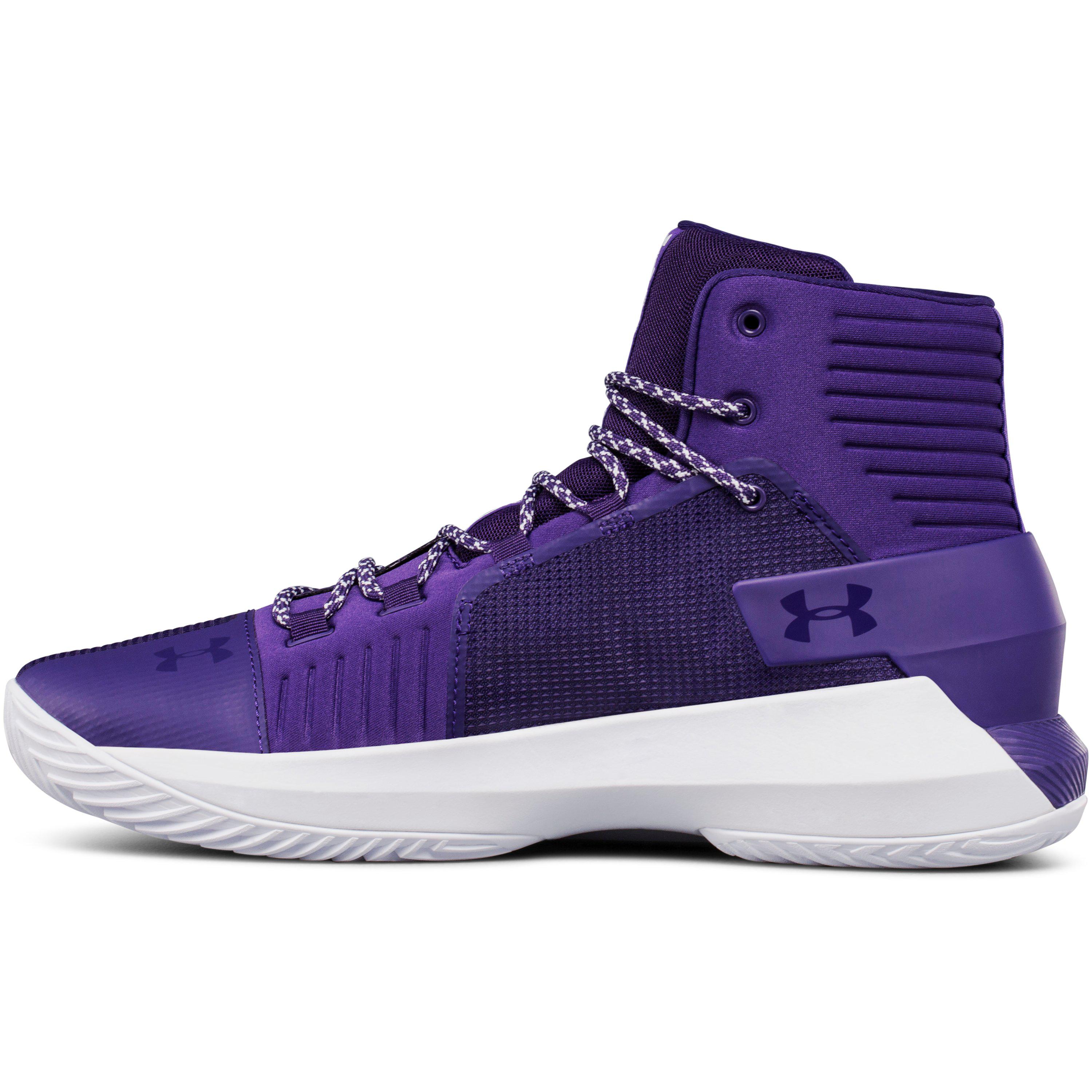 Under Armour Lace Men's Ua Team Drive 4 Basketball Shoes in Purple ...