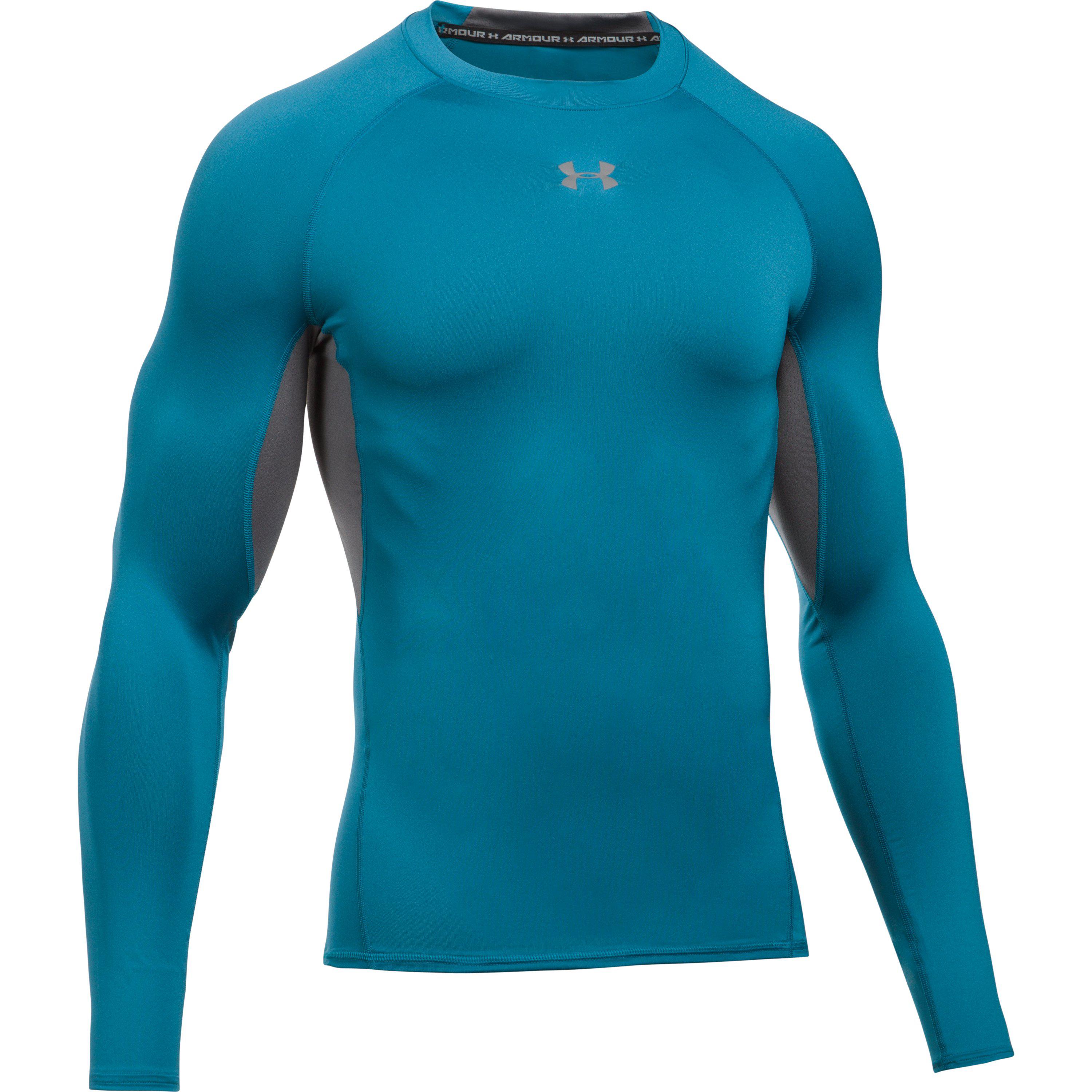 under armour men's heatgear armour long sleeve compression shirt