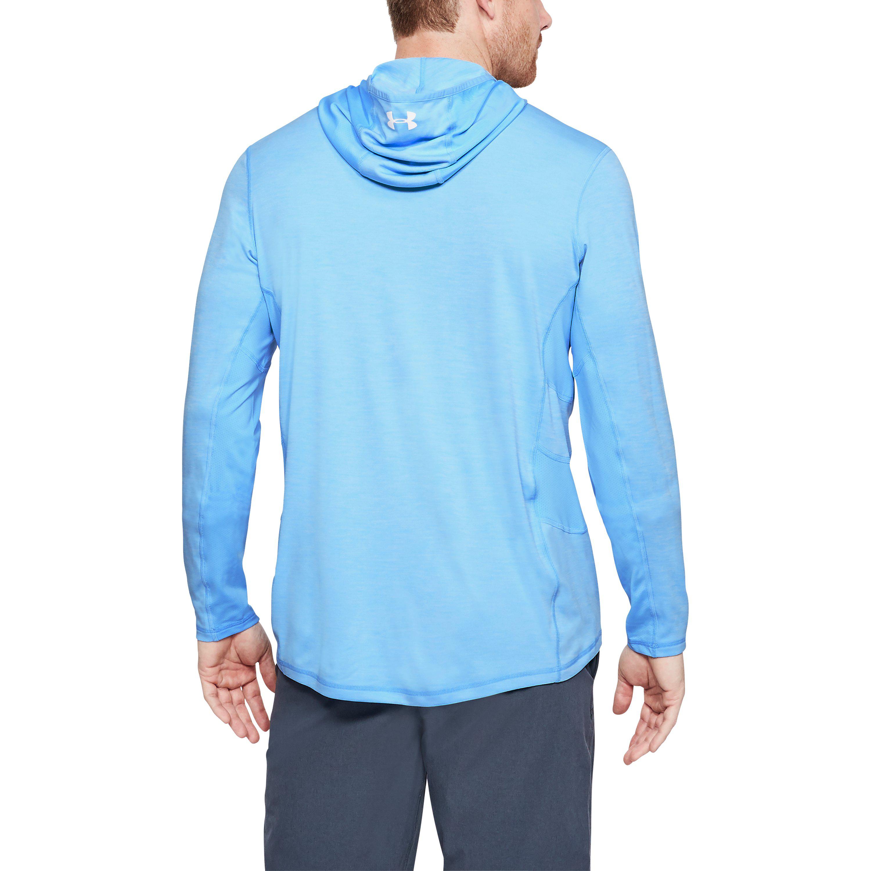 baby blue under armour hoodie